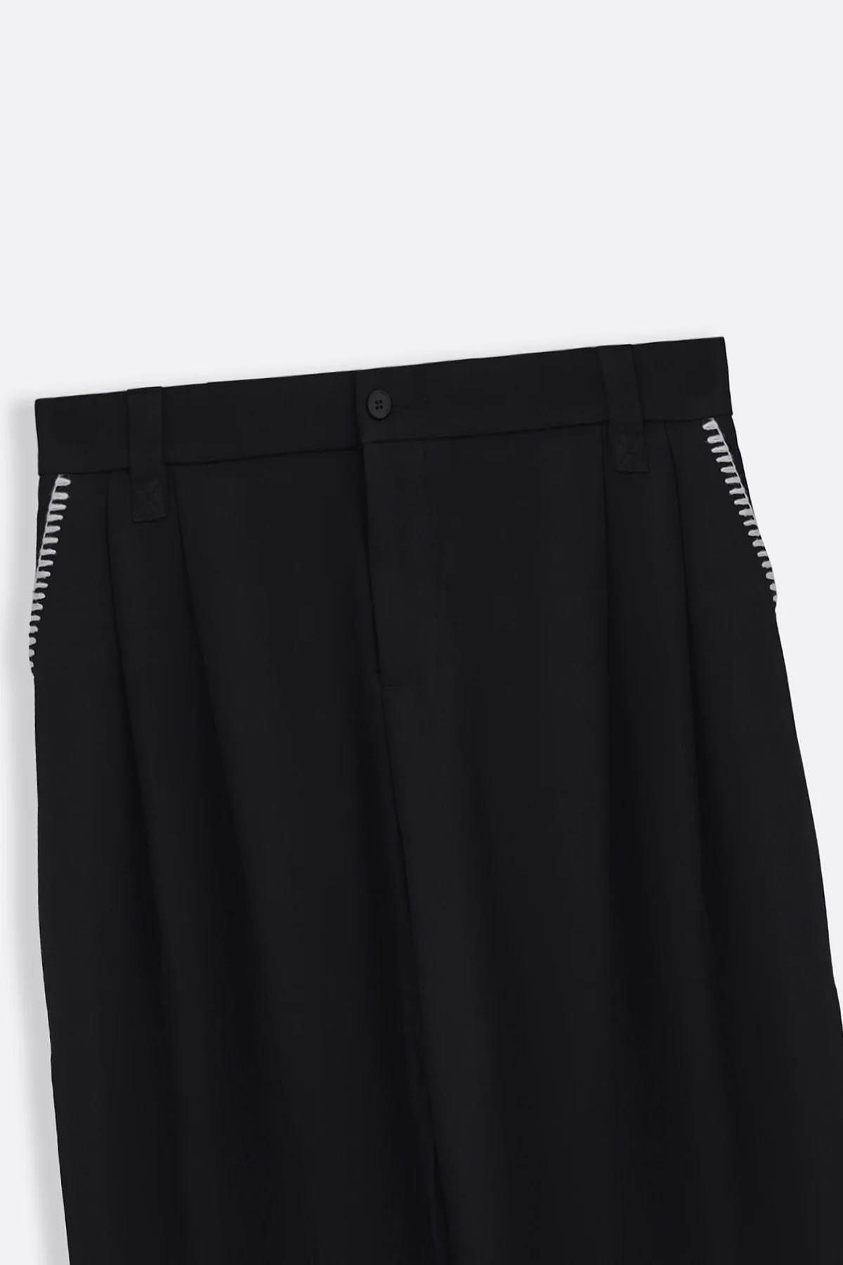 STITCH DETAIL TAILORED PANTS - Image 6