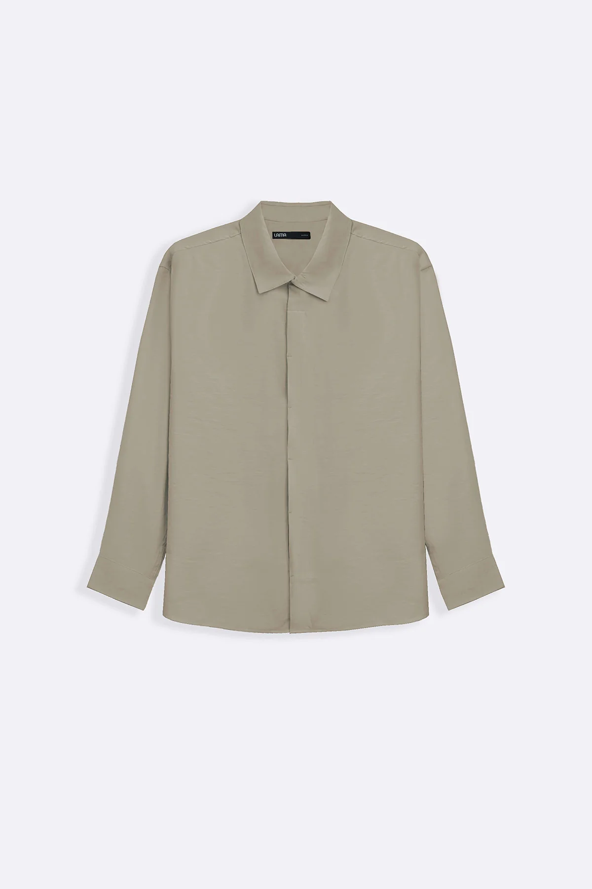 STONEWASH FLOWY SHIRT - Image 2