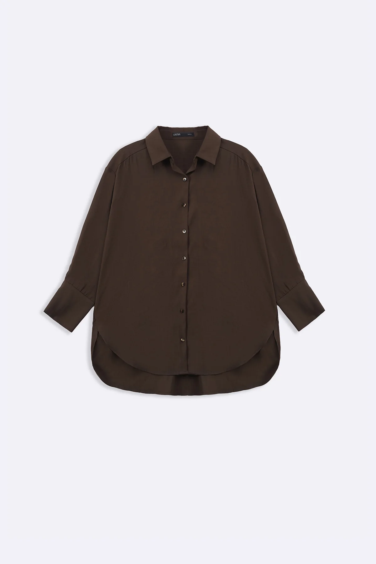 STONEWASH LYOCELL LOOSE SHIRT