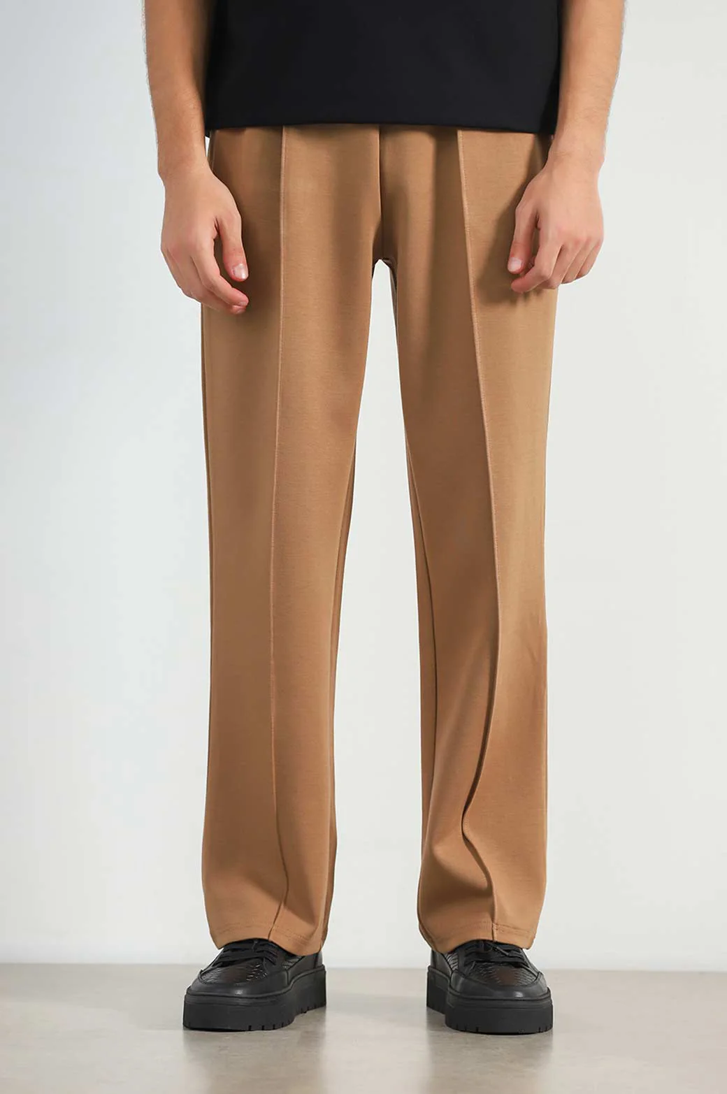 STRAIGHT KNITTED PANTS - Image 3