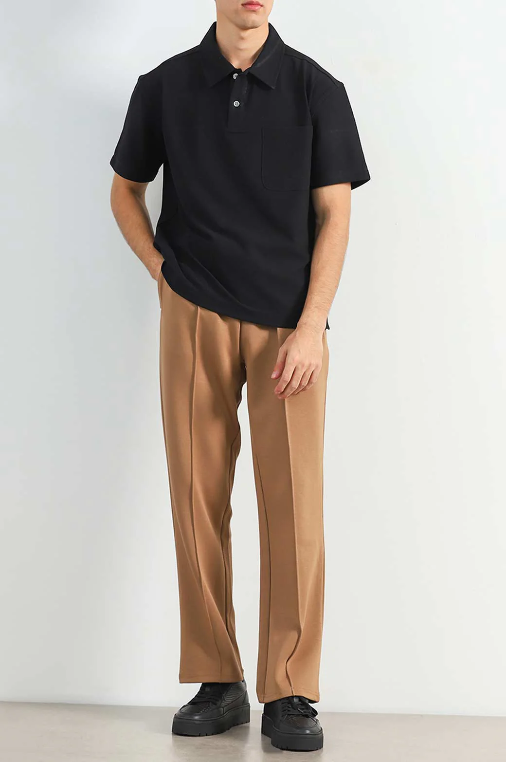 STRAIGHT KNITTED PANTS - Image 4