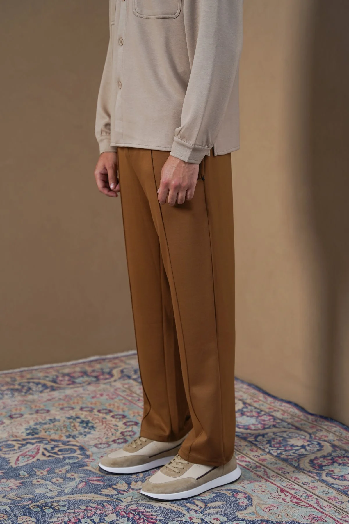 STRAIGHT KNITTED PANTS - Image 4