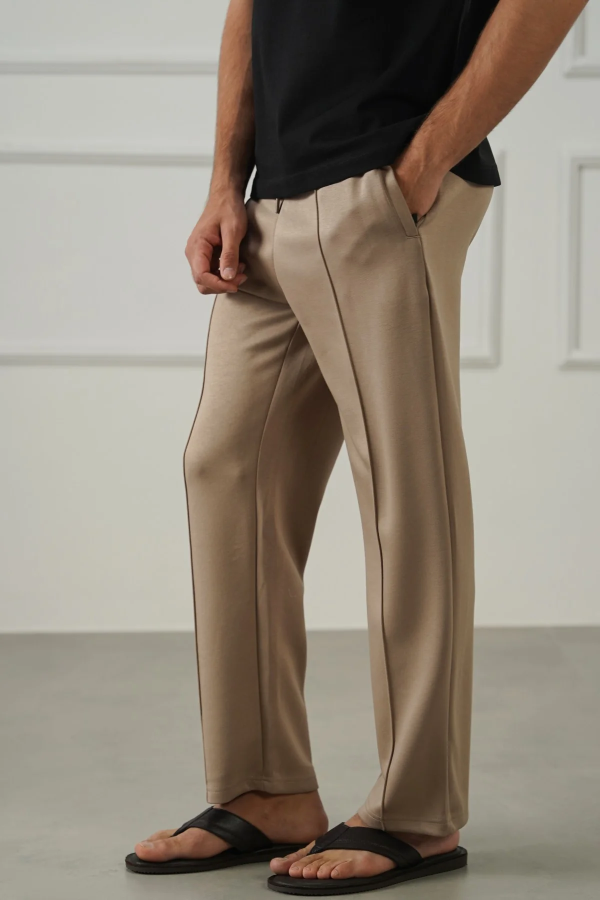 STRAIGHT KNITTED PANTS - Image 4