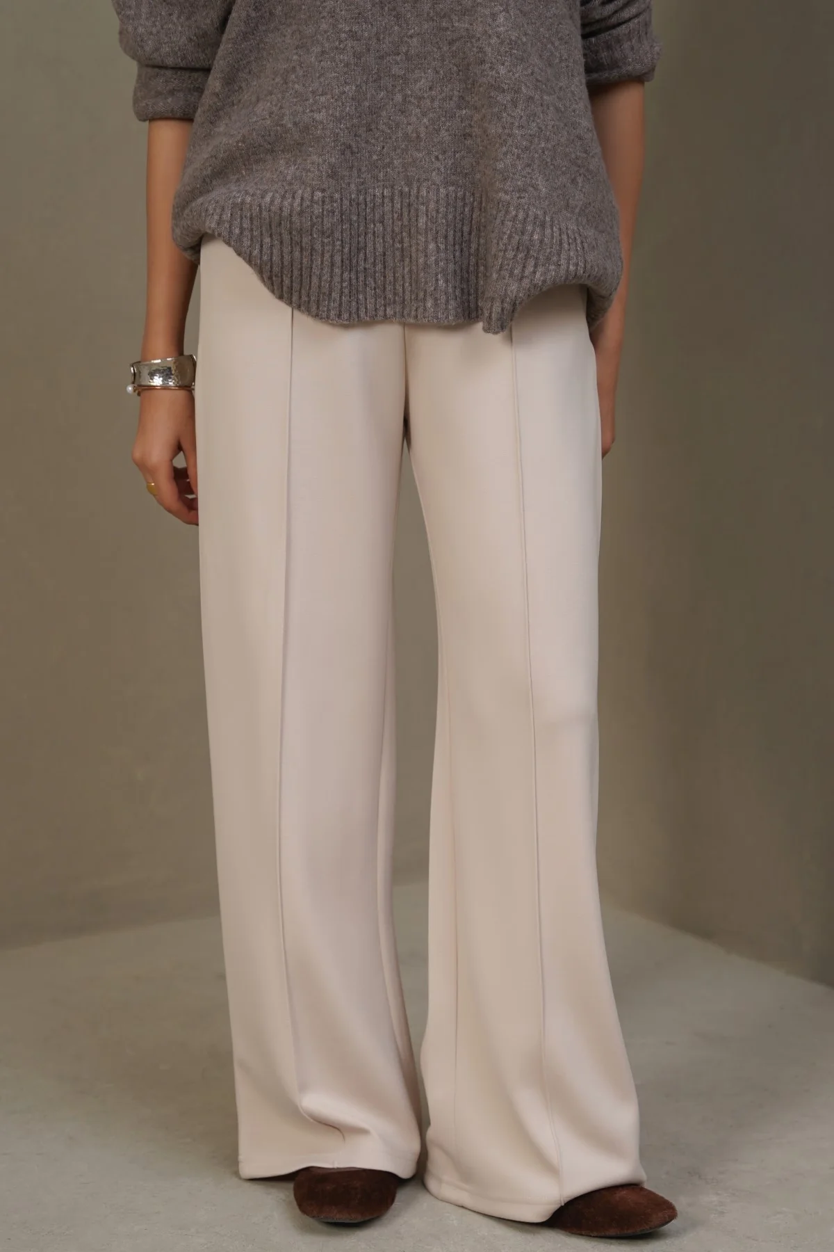 STRAIGHT LOOSE TROUSERS