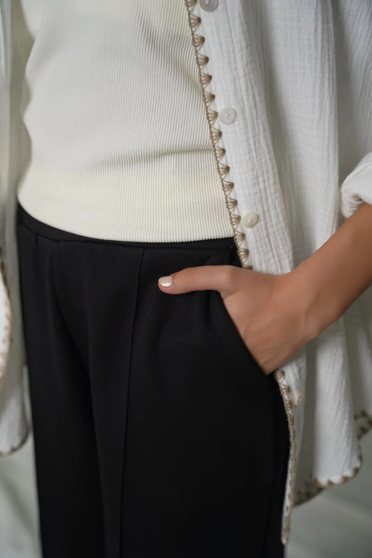 STRAIGHT LOOSE TROUSERS - Image 2