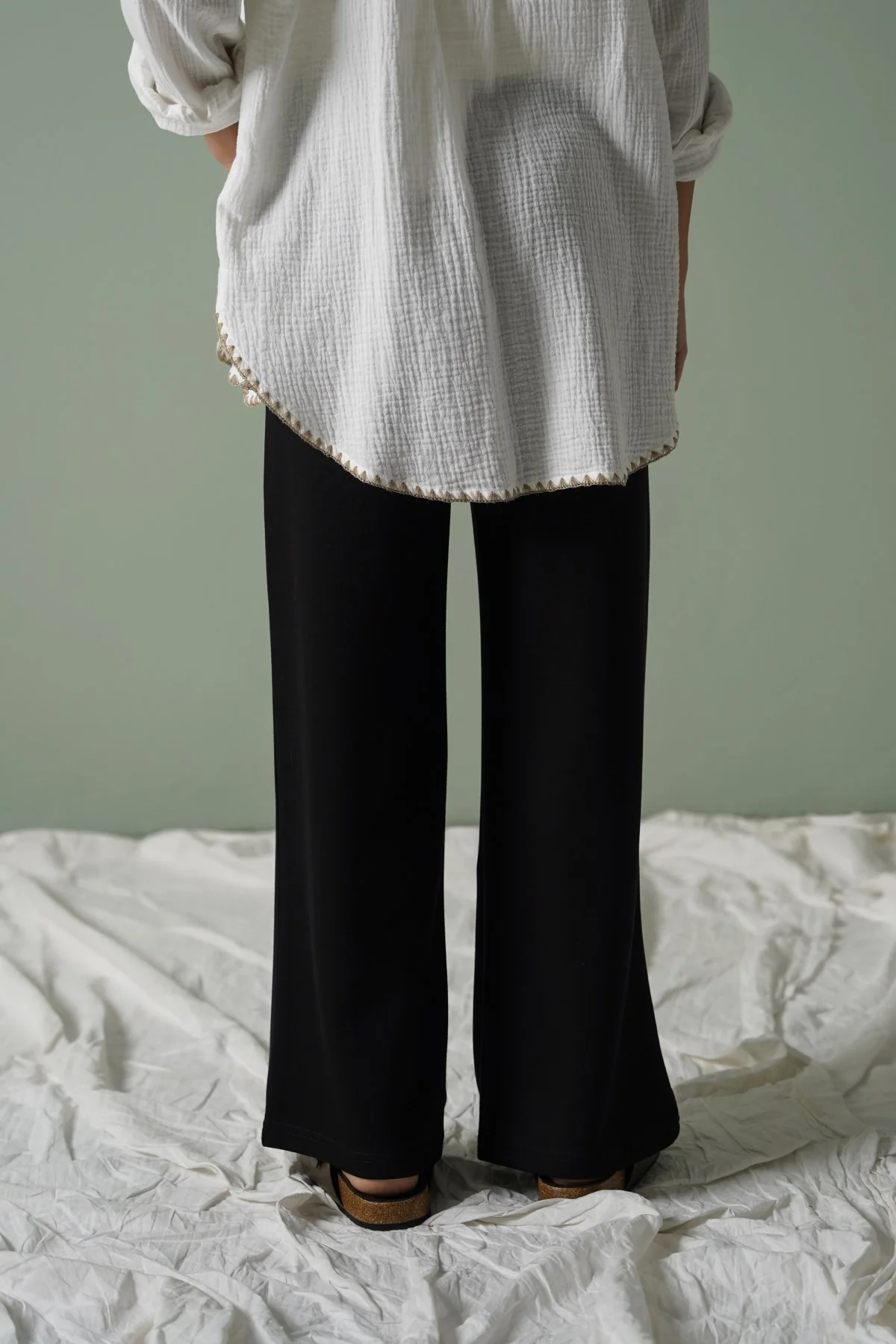 STRAIGHT LOOSE TROUSERS - Image 4