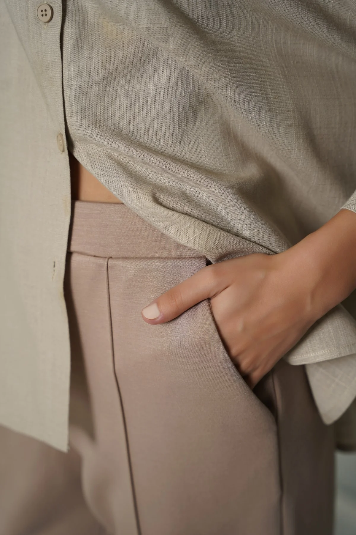 STRAIGHT LOOSE TROUSERS - Image 3