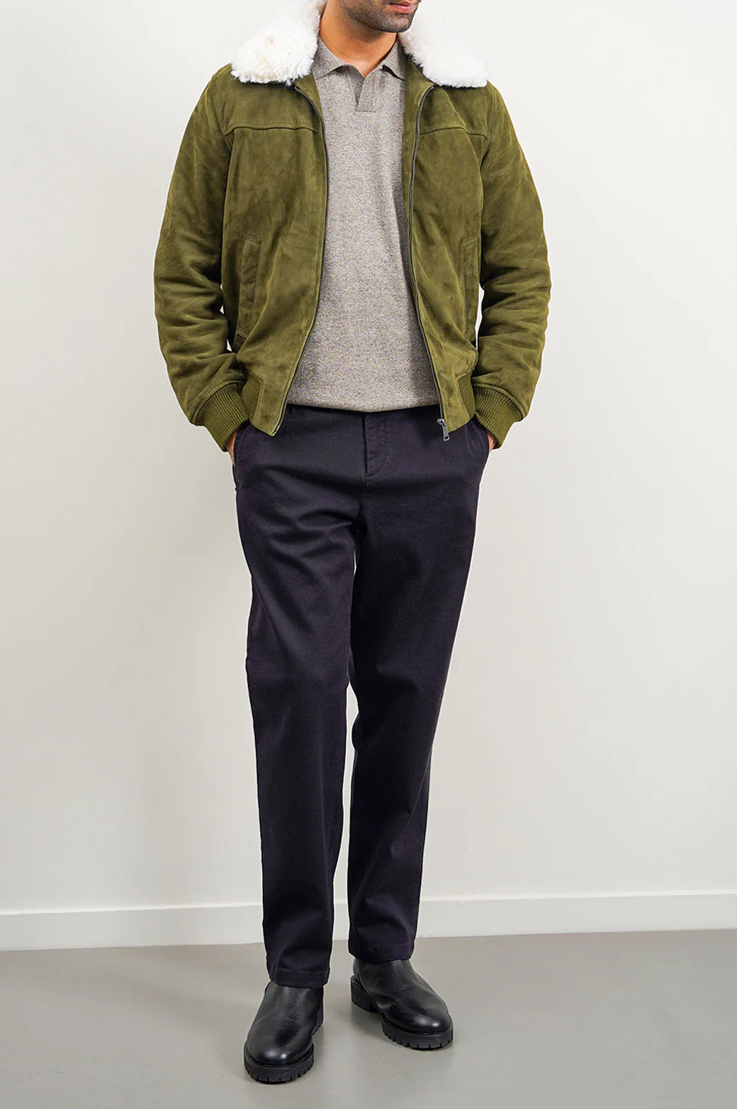 STRAIGHT TWILL PANTS - Image 3