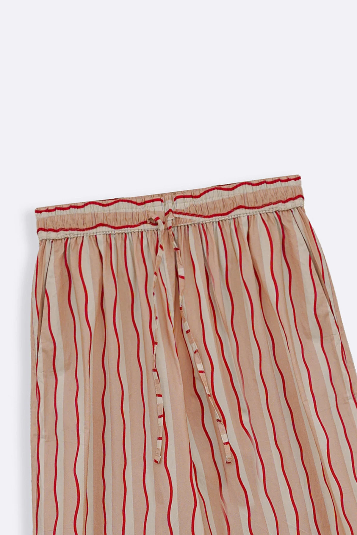 STRIPED COTTON CULOTTES - Image 6