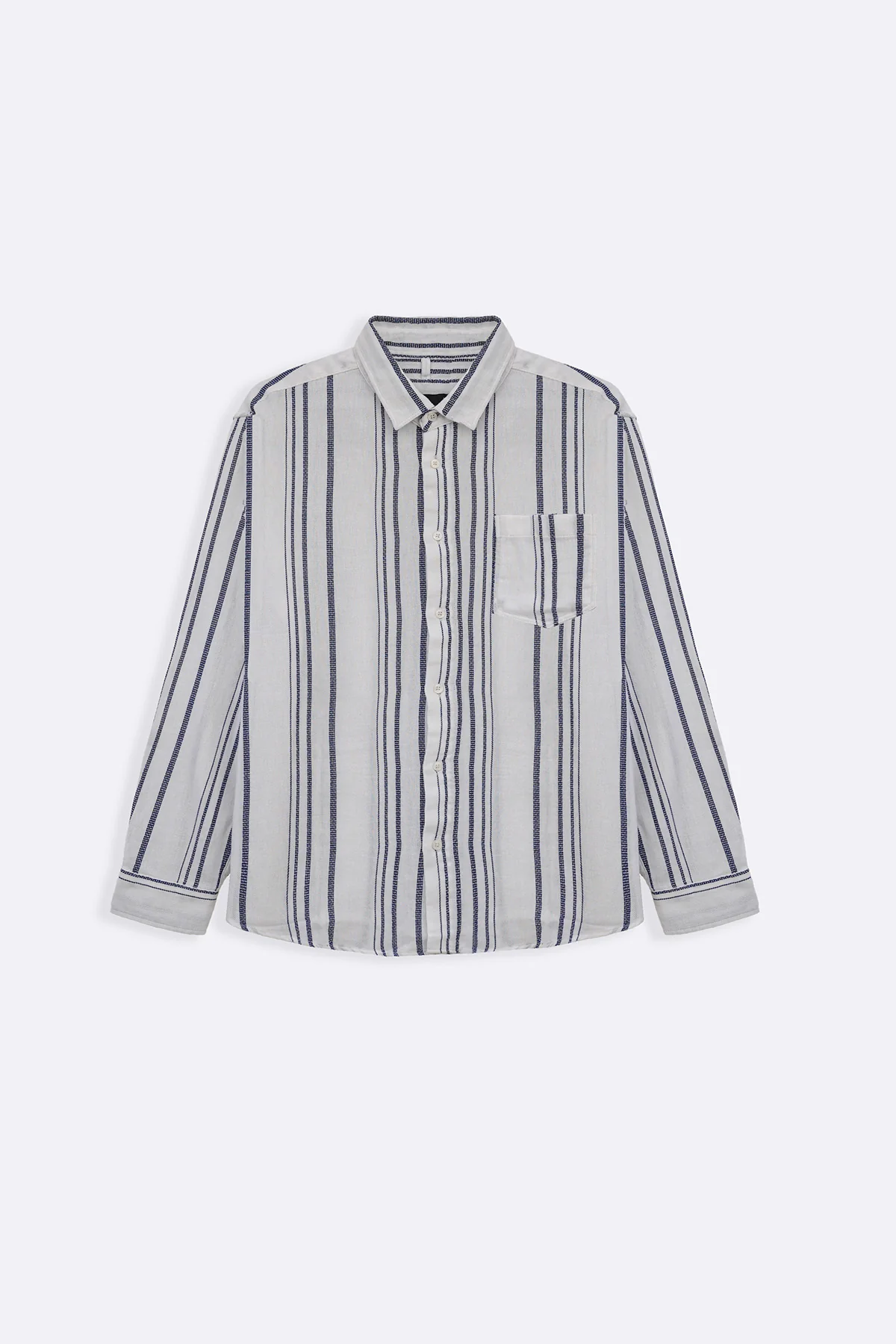 STRIPED DOBBY SHIRT - Image 2