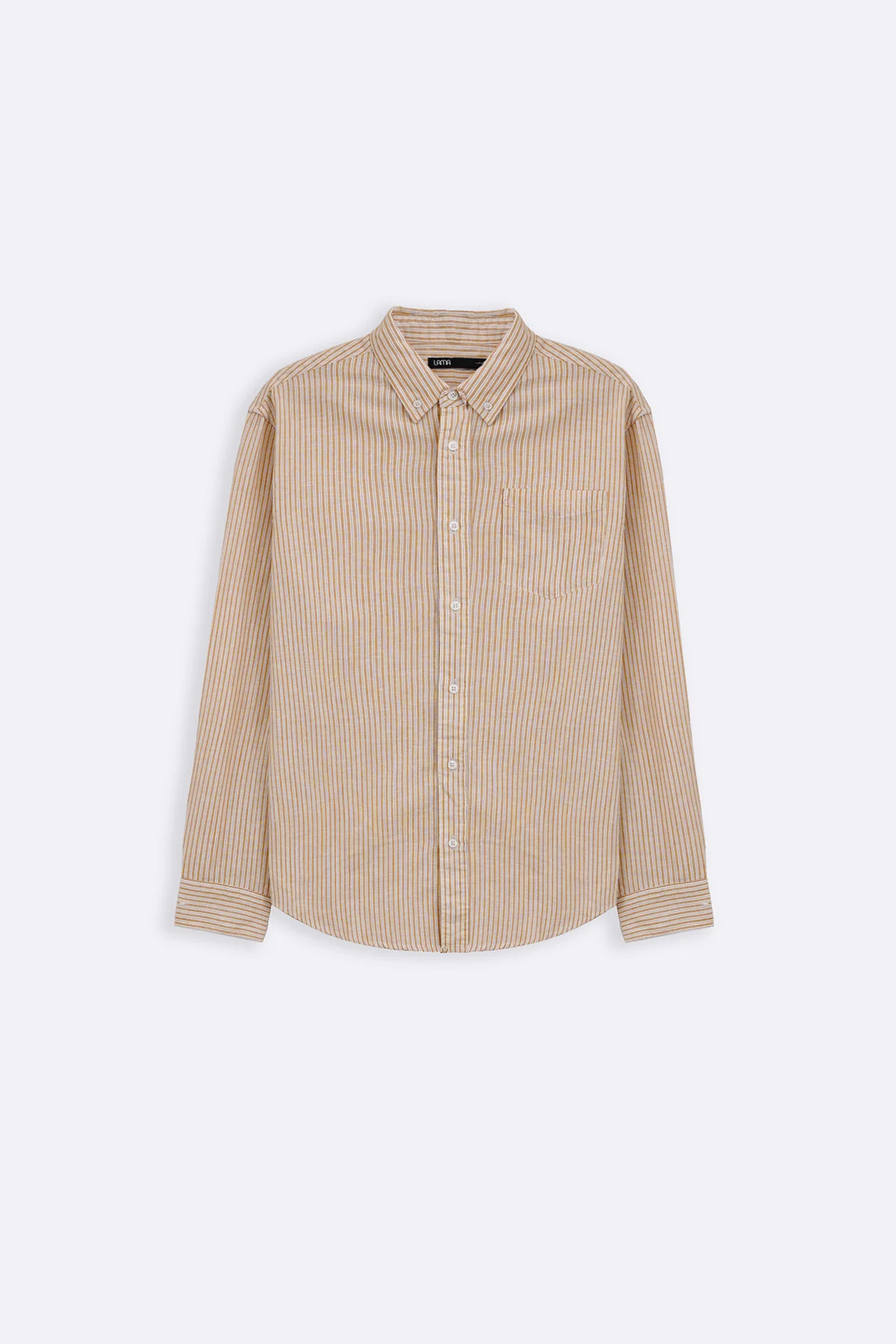 STRIPED LINEN BLEND SHIRT - Image 2