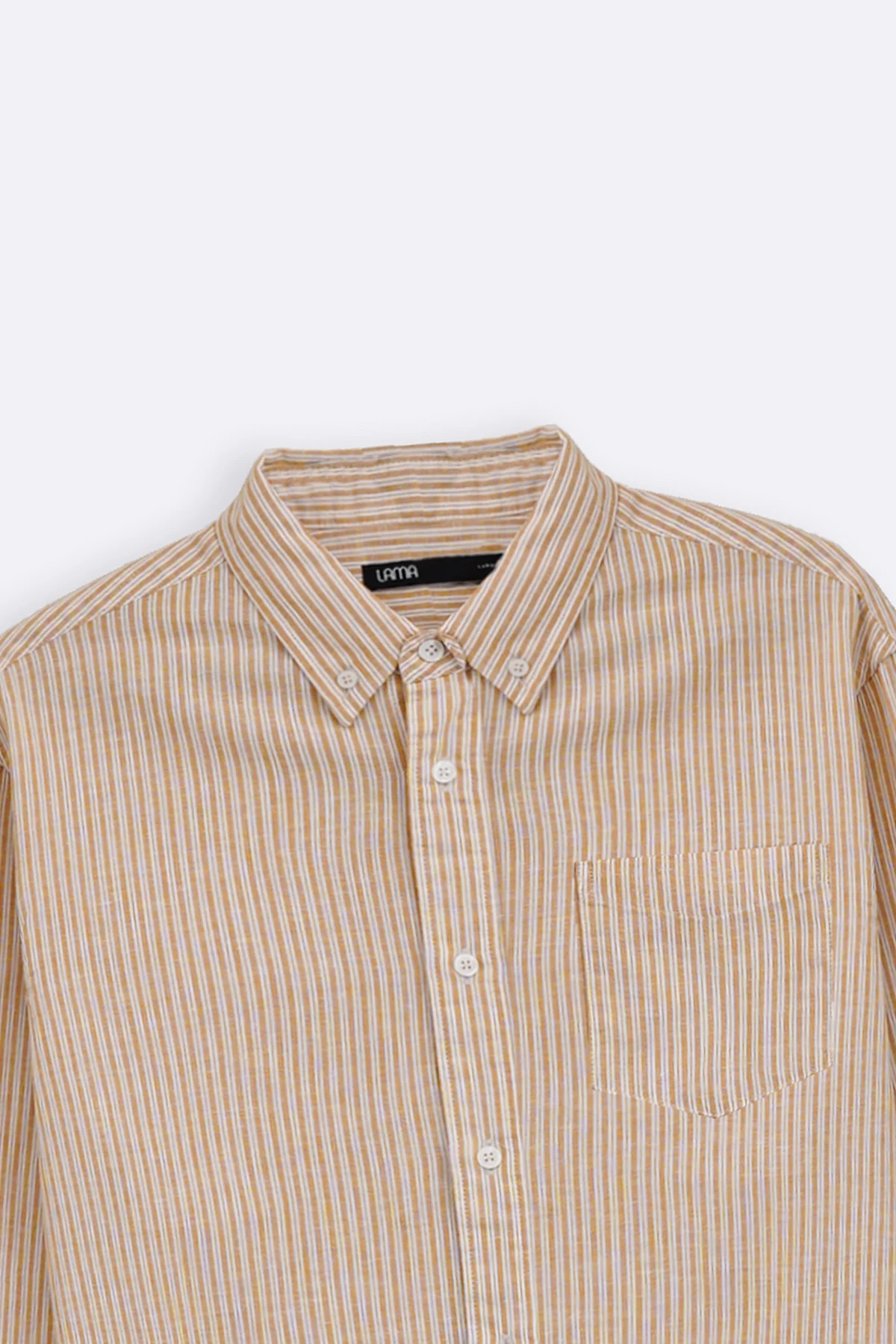 STRIPED LINEN BLEND SHIRT - Image 7