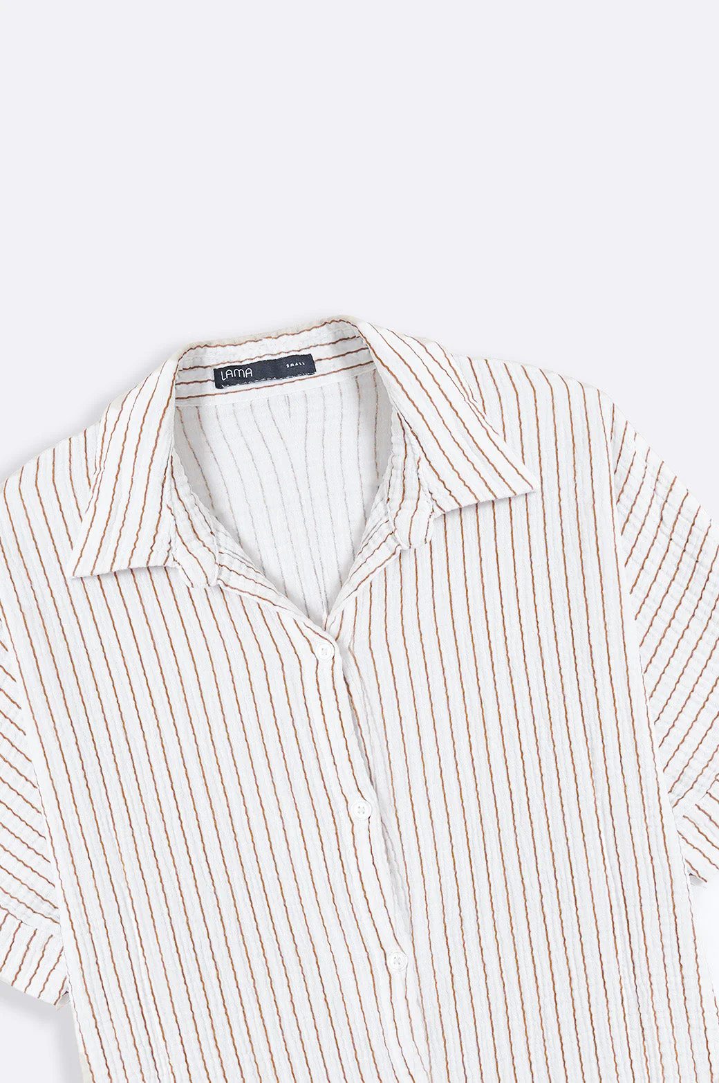 STRIPED MUSLIN SHIRT - Image 7