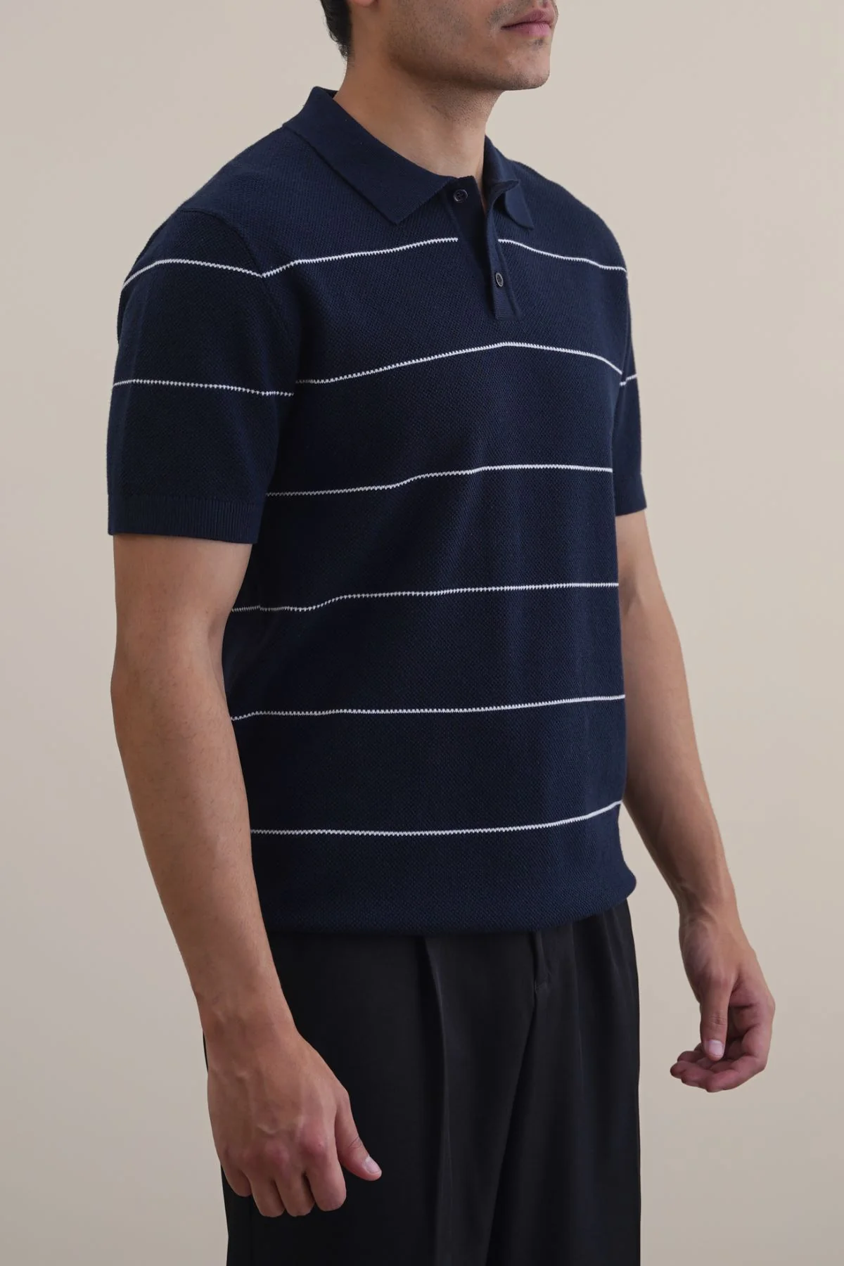 STRIPED POLO