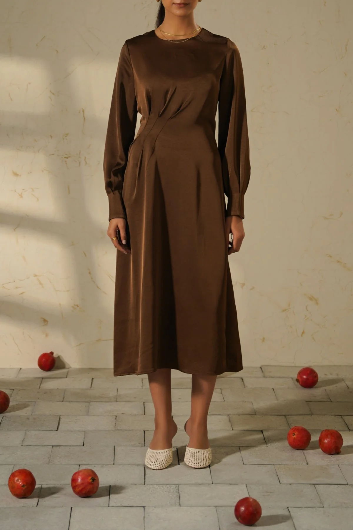 STUDIO SATIN DRESS - Image 4