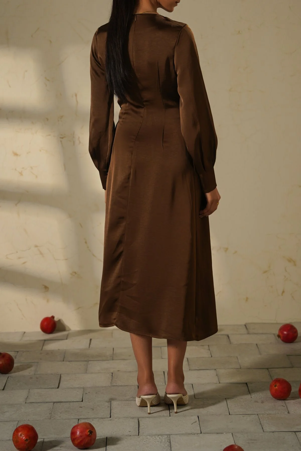 STUDIO SATIN DRESS - Image 5