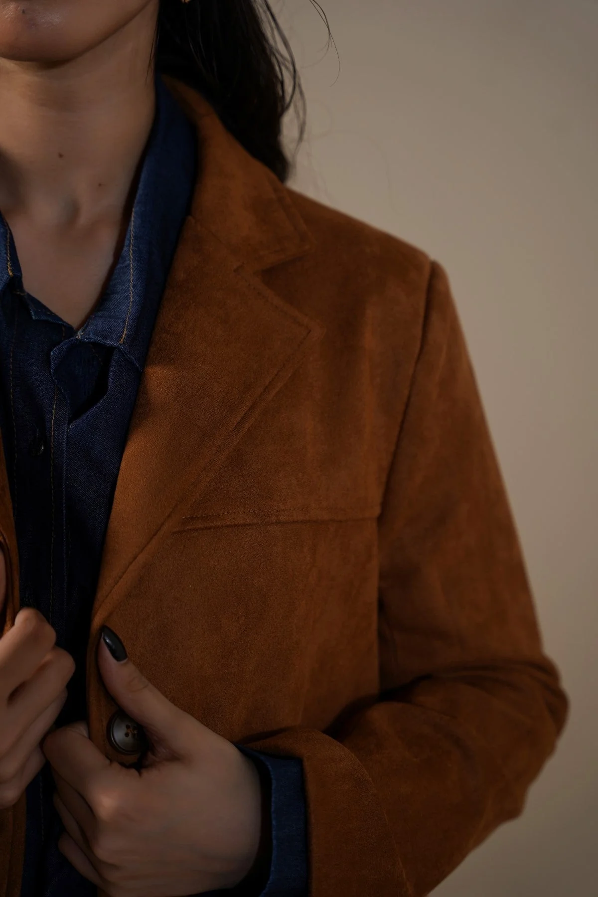 SUEDE BLAZER-JACKET - Image 6