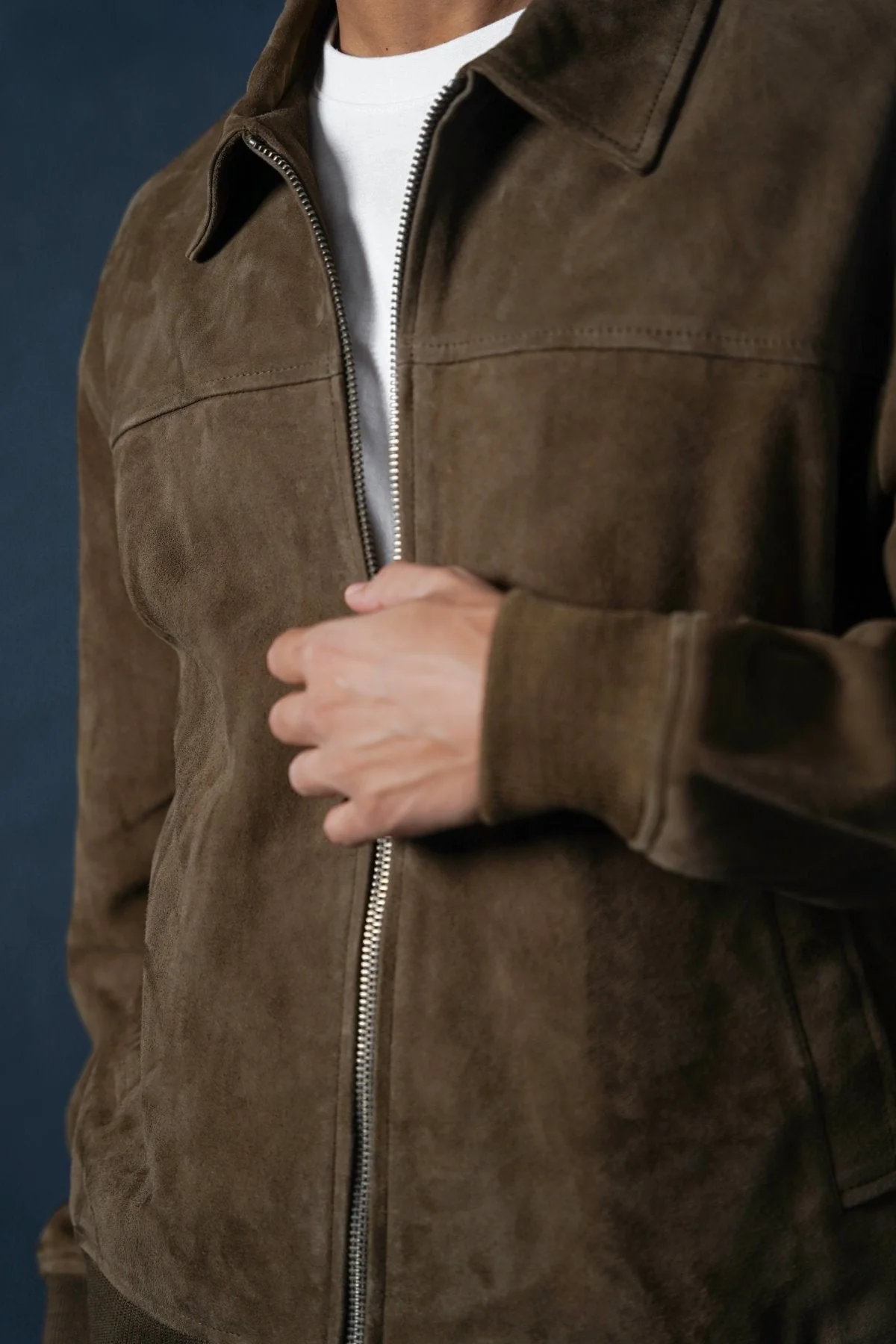 SUEDE BOMBER JACKET - Image 6