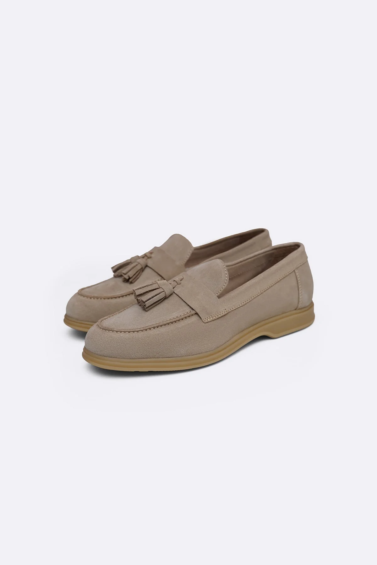 SUEDE LEATHER TASSEL LOAFERS - Image 6