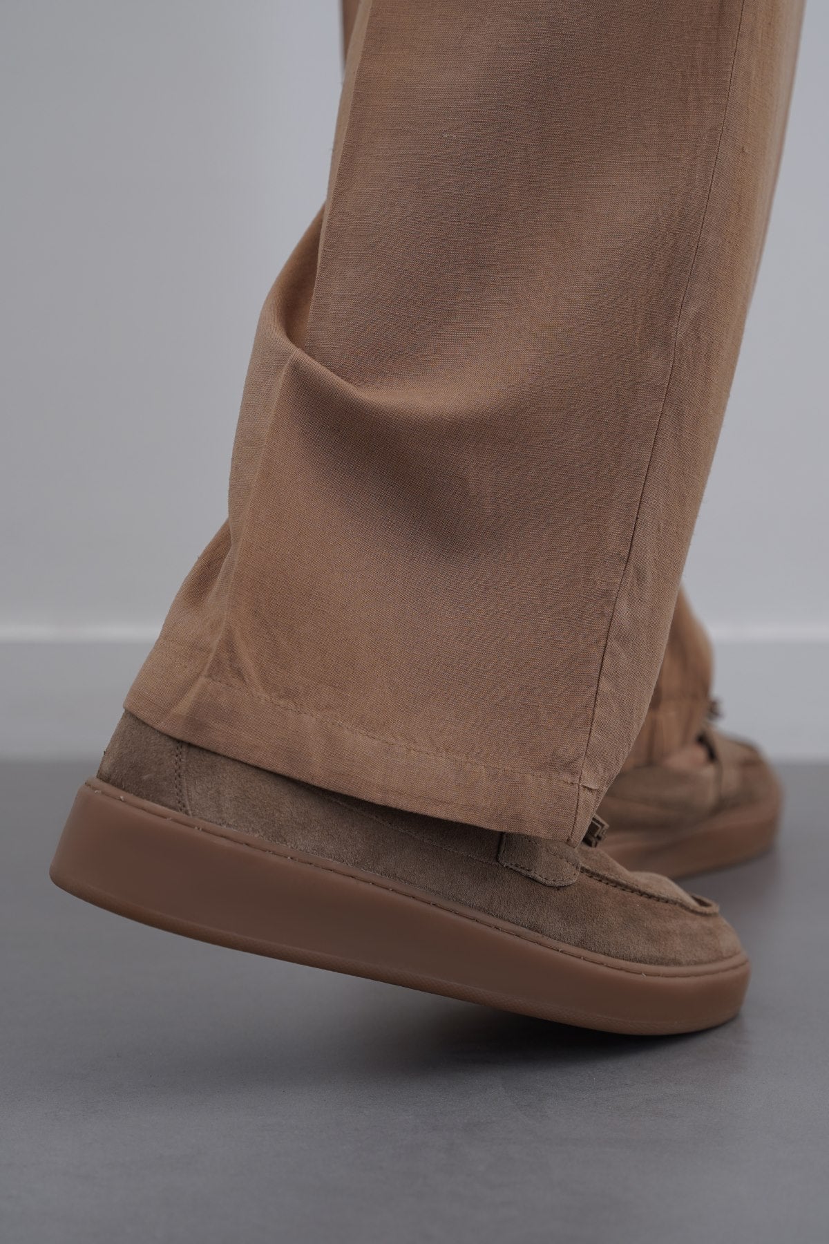 SUEDE LEATHER TASSEL LOAFERS - Image 4