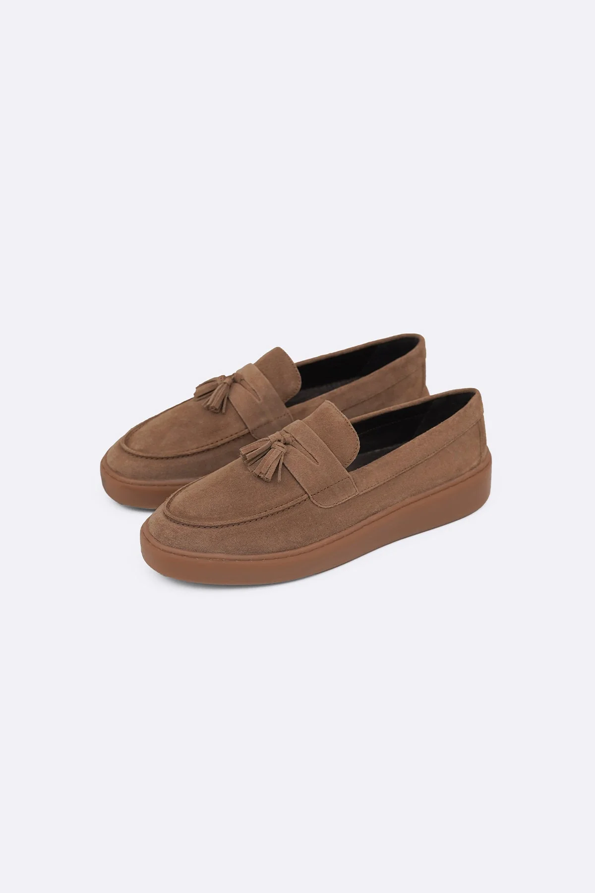 SUEDE LEATHER TASSEL LOAFERS - Image 6