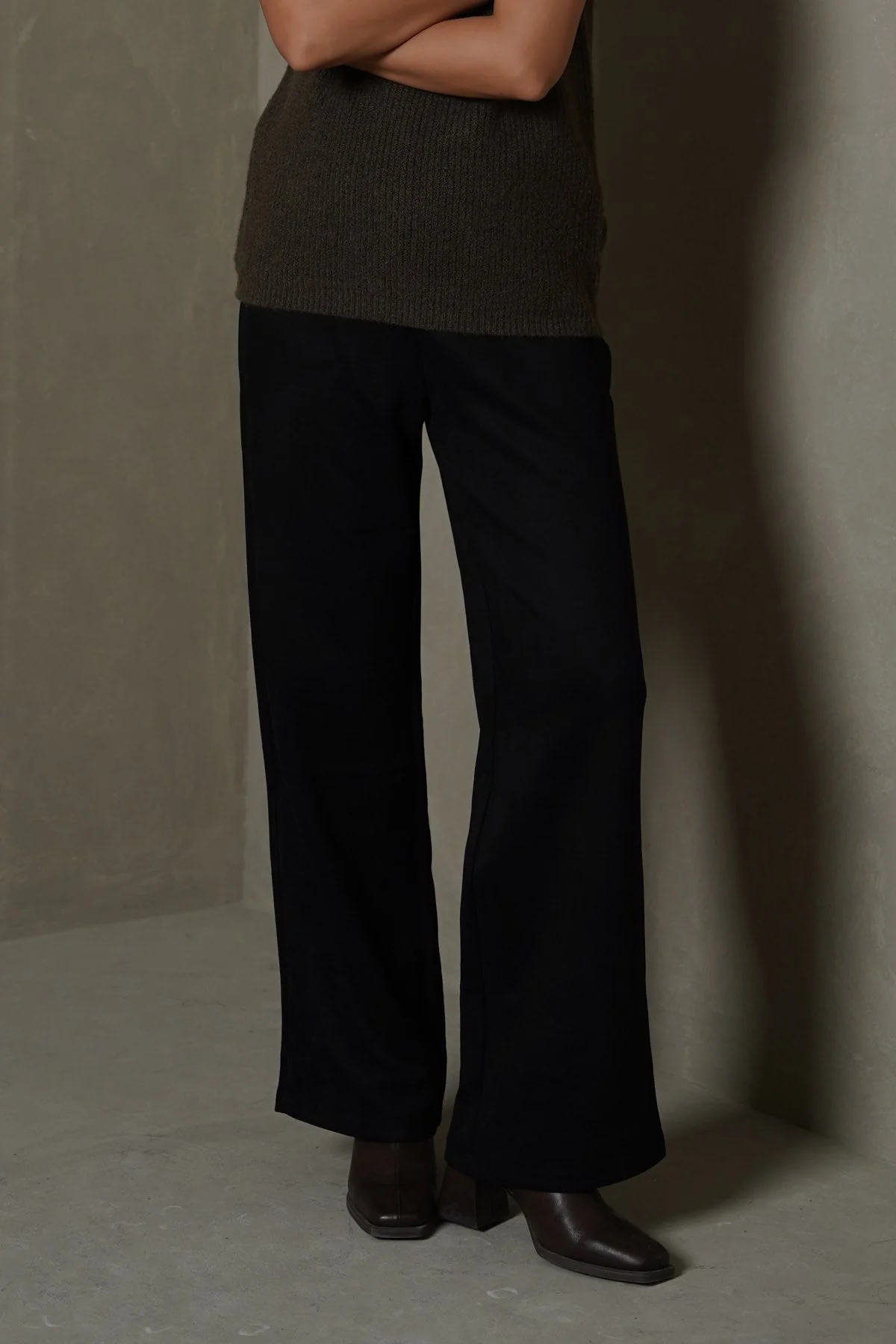 SUEDE EASY PANTS