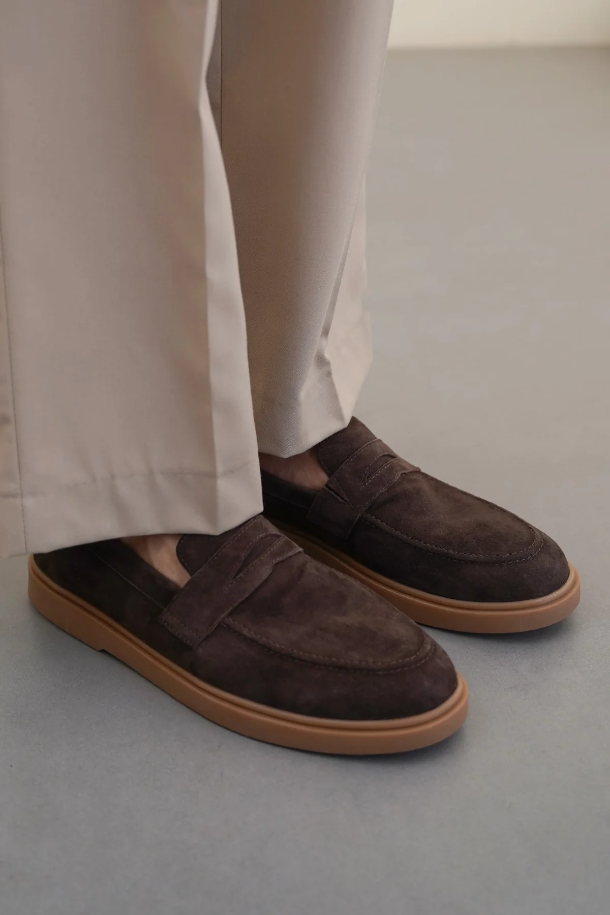 SUEDE PENNY LOAFERS - Image 3
