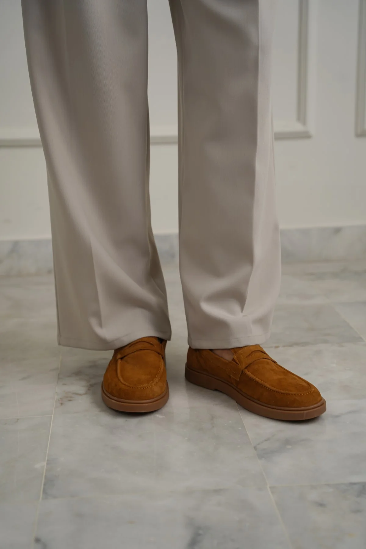 SUEDE PENNY LOAFERS - Image 2