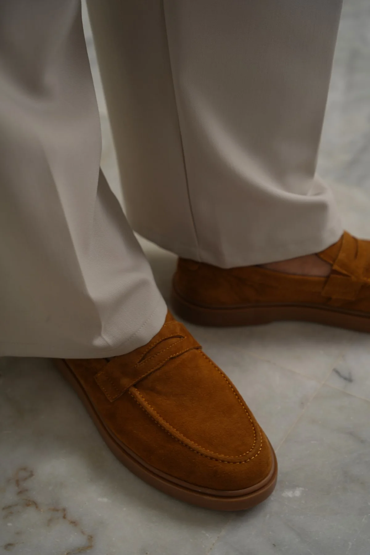 SUEDE PENNY LOAFERS - Image 6