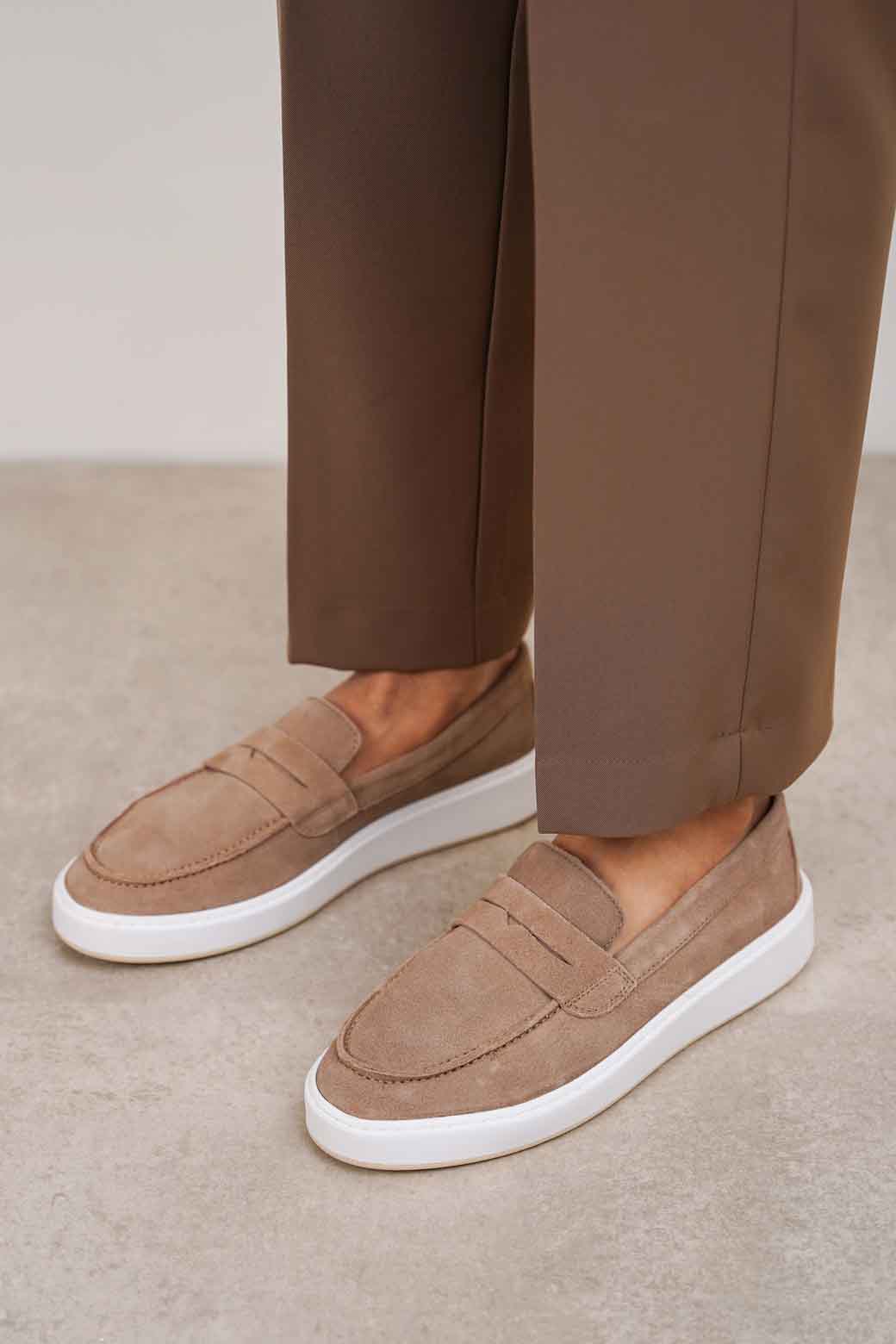 SUEDE PENNY LOAFERS - Image 2