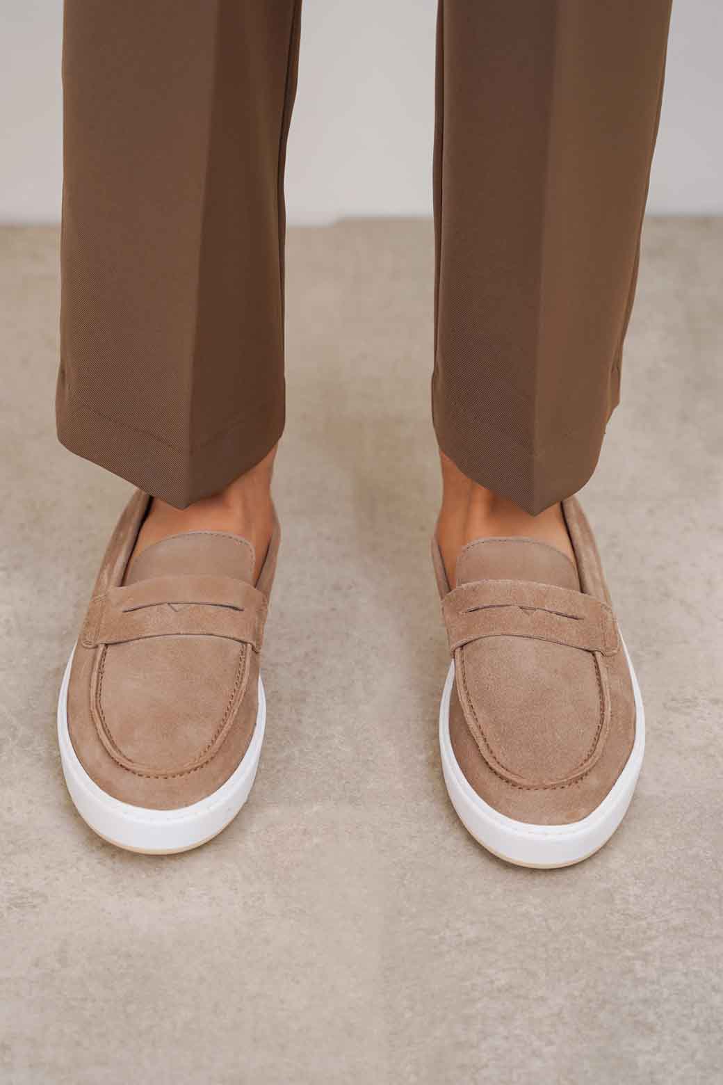 SUEDE PENNY LOAFERS - Image 4