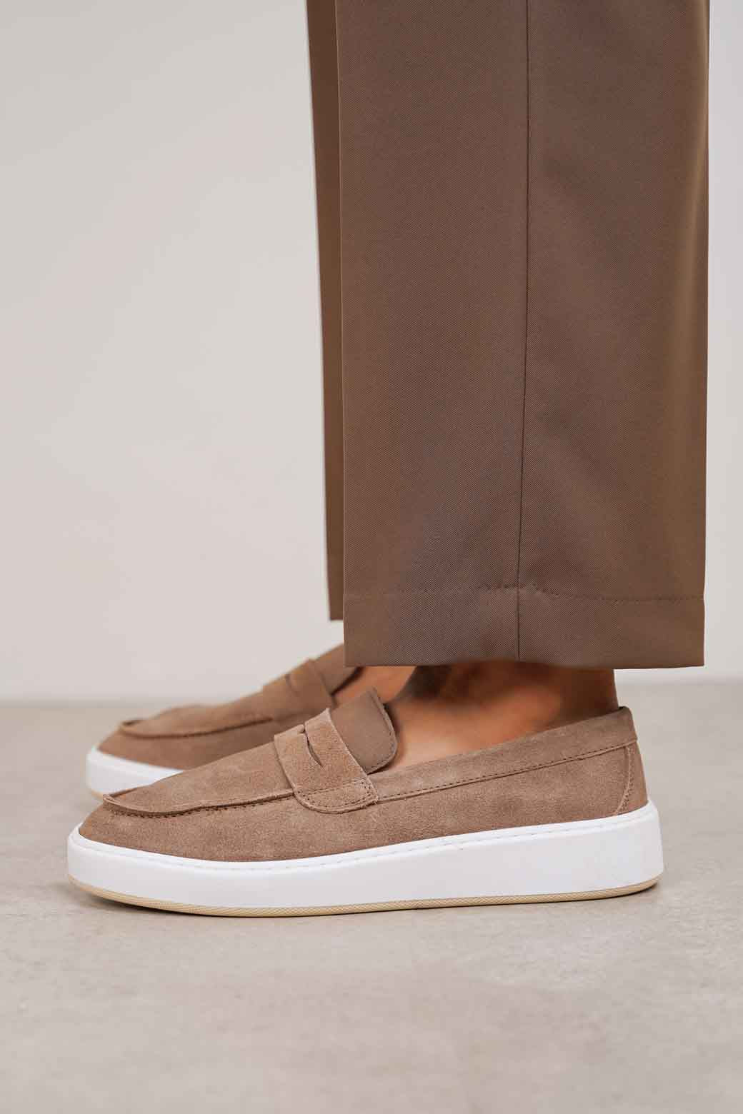 SUEDE PENNY LOAFERS - Image 5
