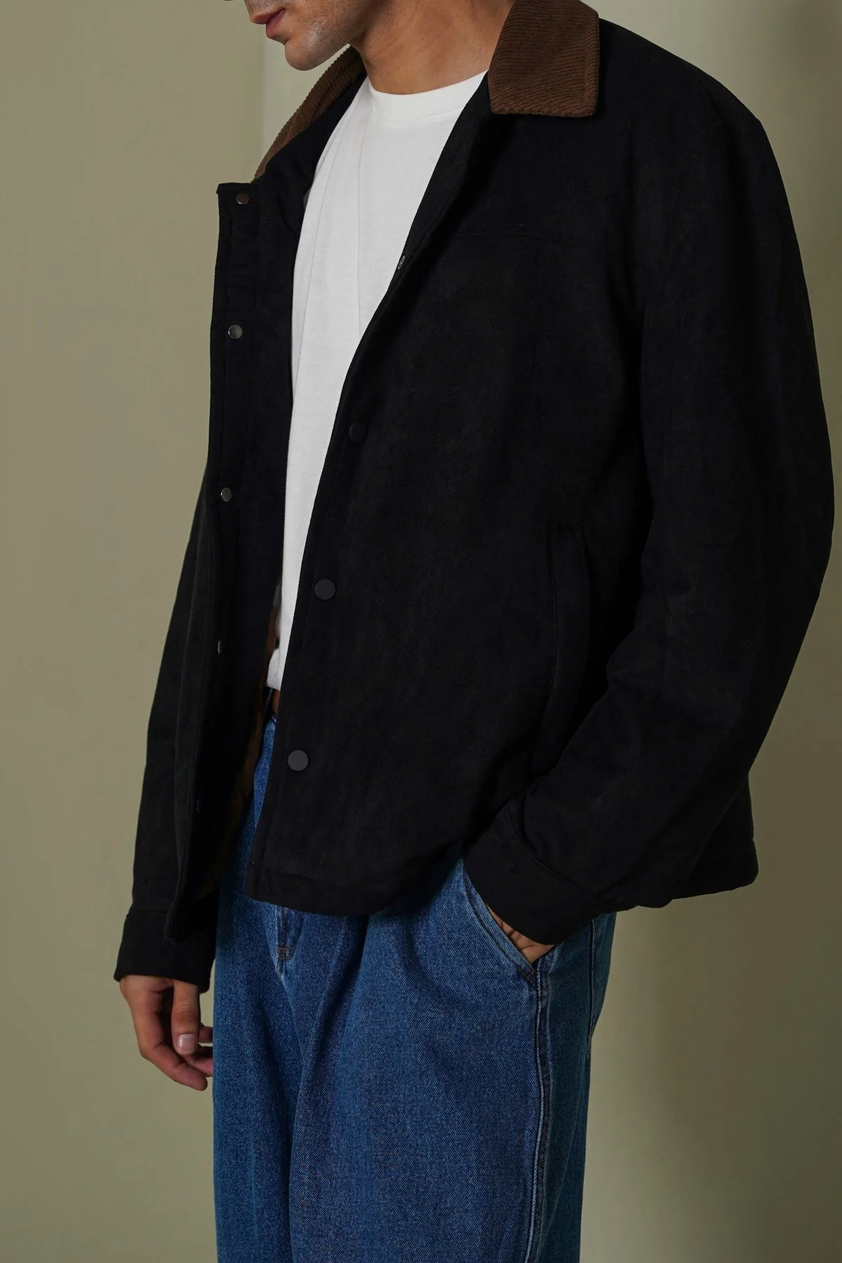 SUEDE SHACKET