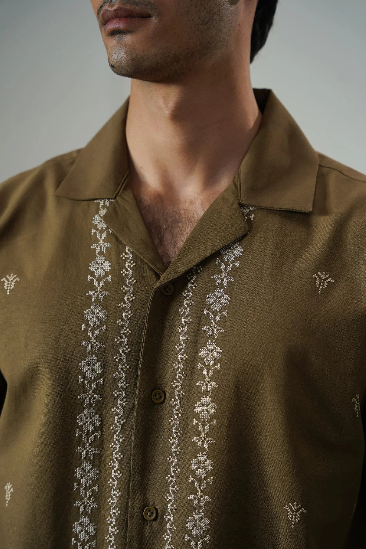 SUMMER CLUB EMBROIDERED SHIRT - Image 3