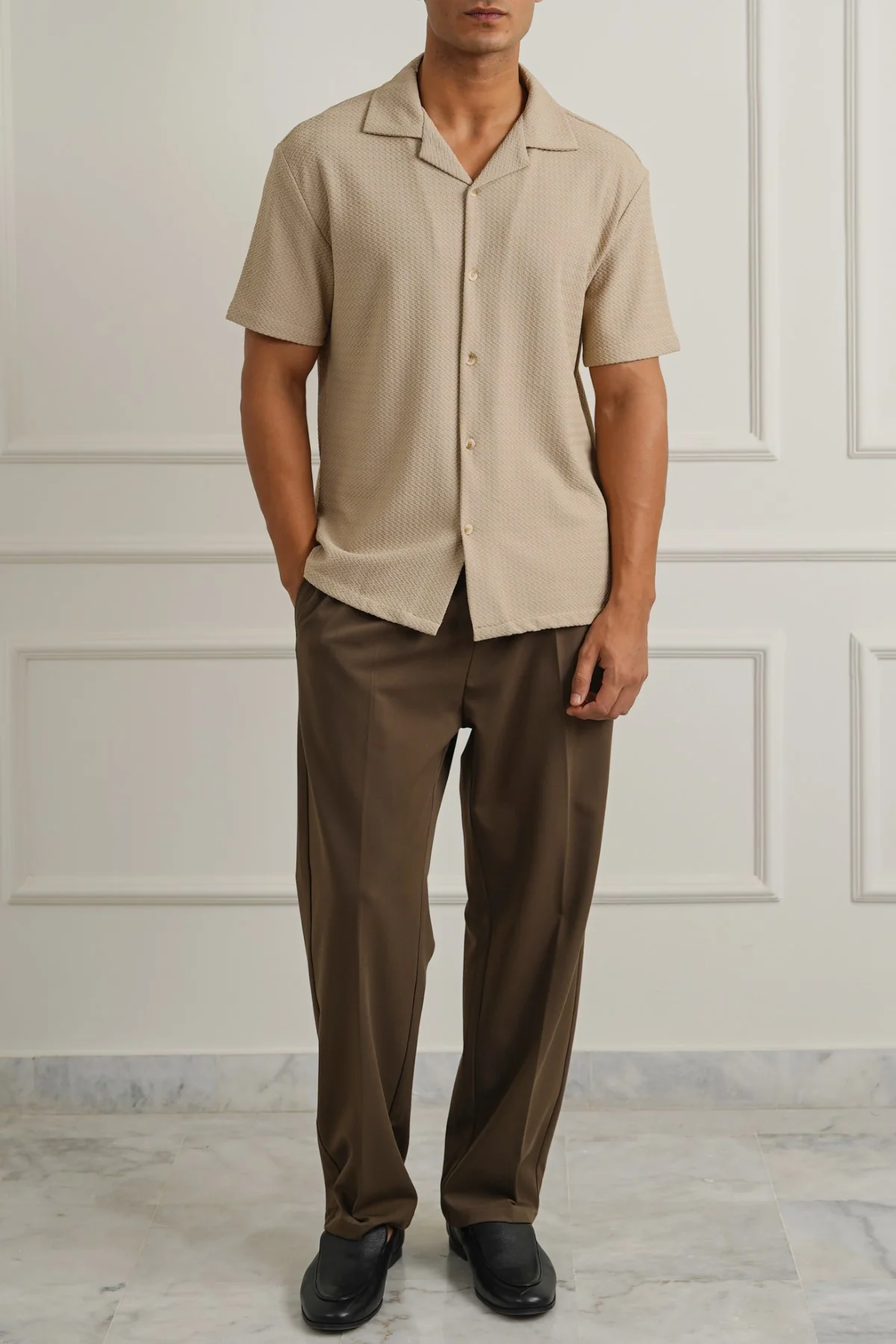 SUMMER KNIT BUTTON DOWN - Image 4