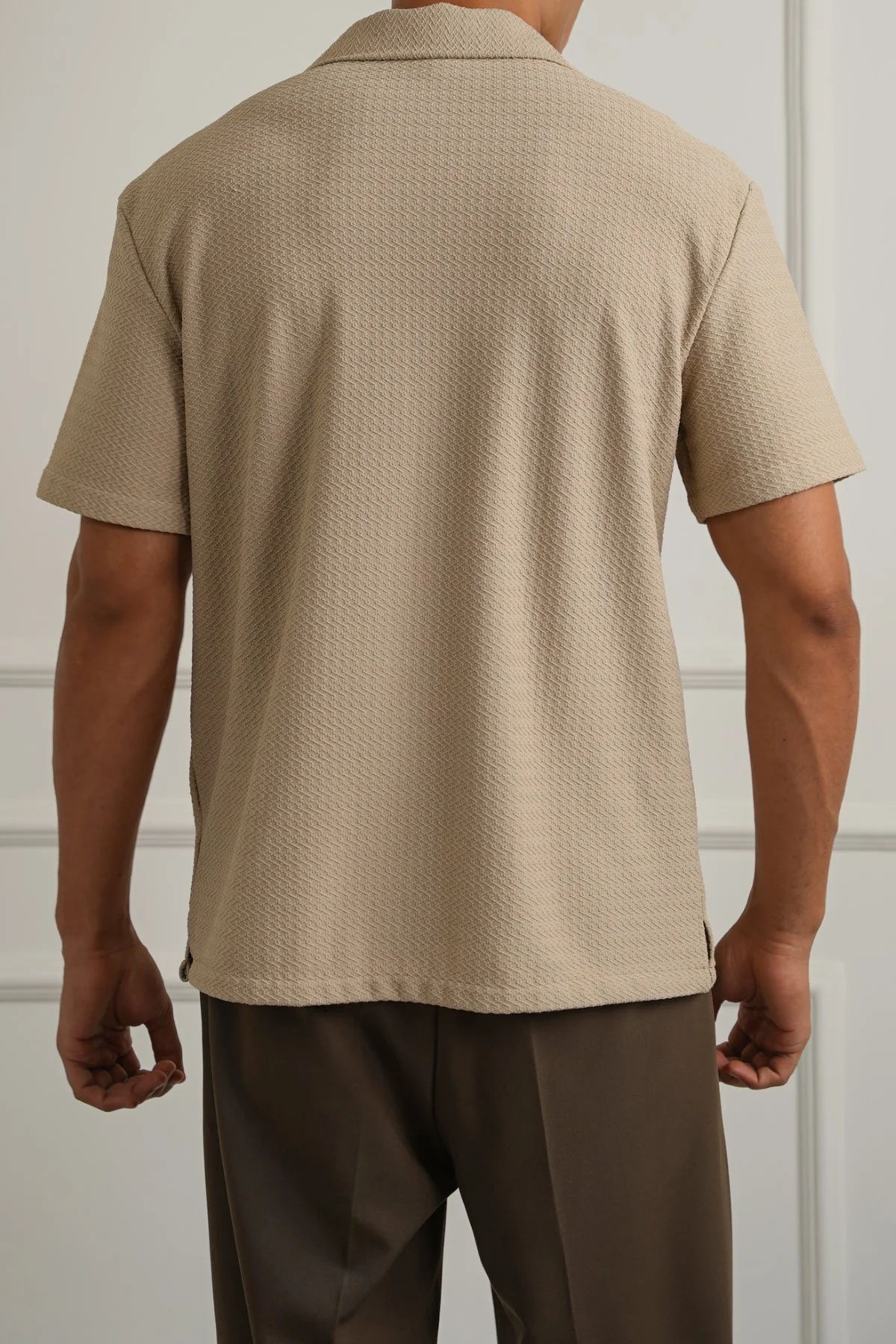 SUMMER KNIT BUTTON DOWN - Image 5