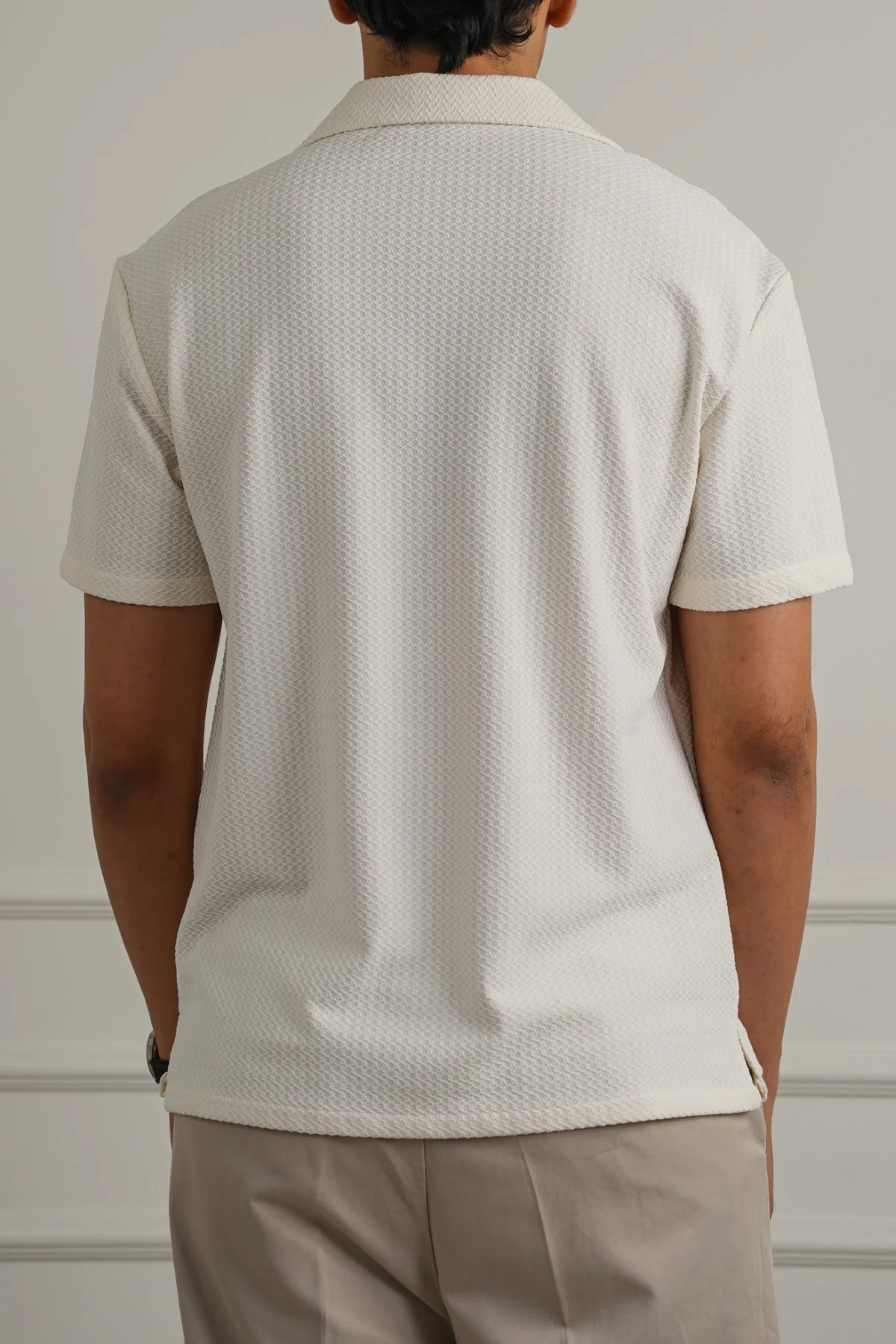 SUMMER KNIT BUTTON DOWN - Image 5