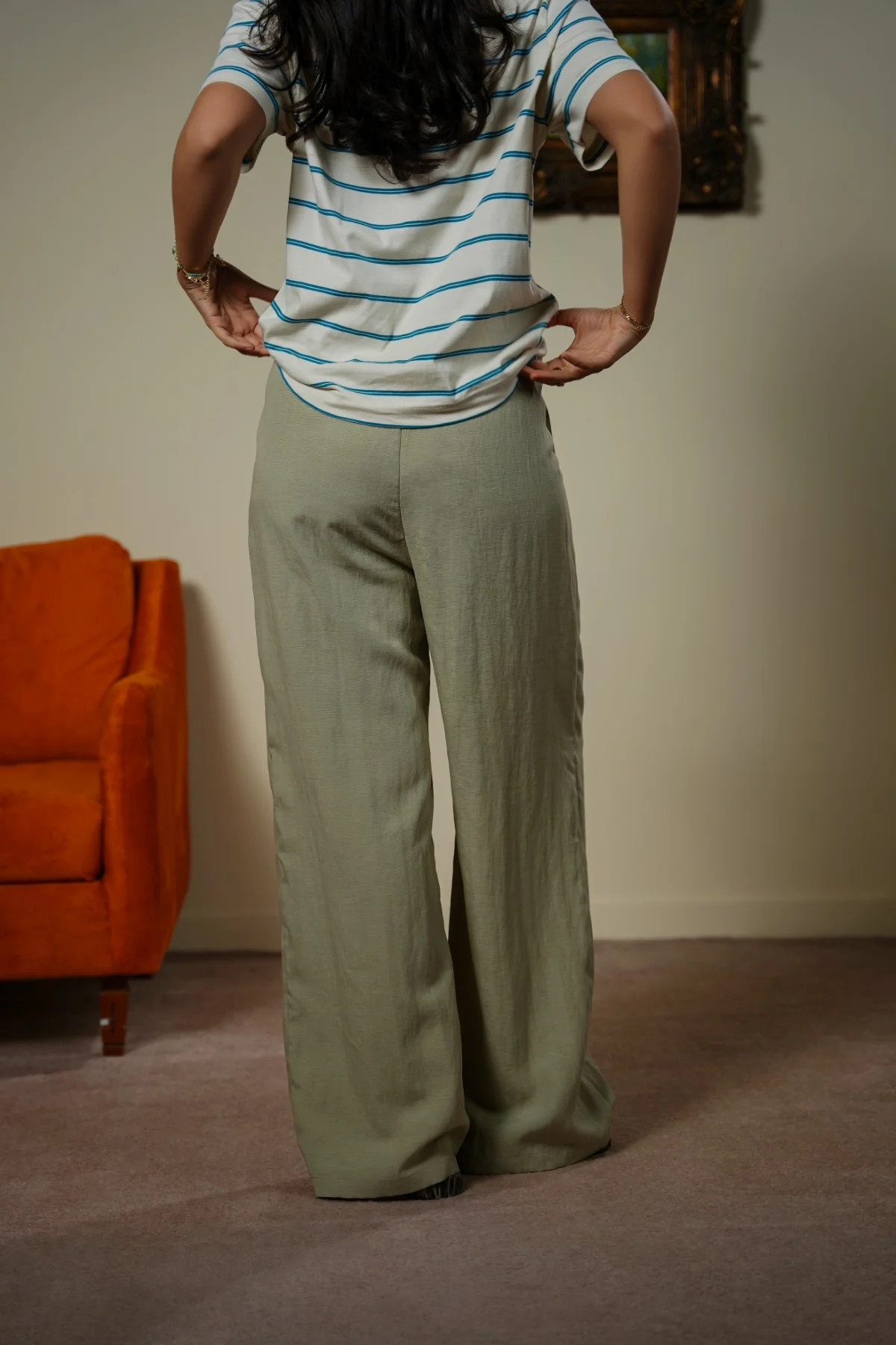 TAILORED FLAT FRONT PANTS - Image 3