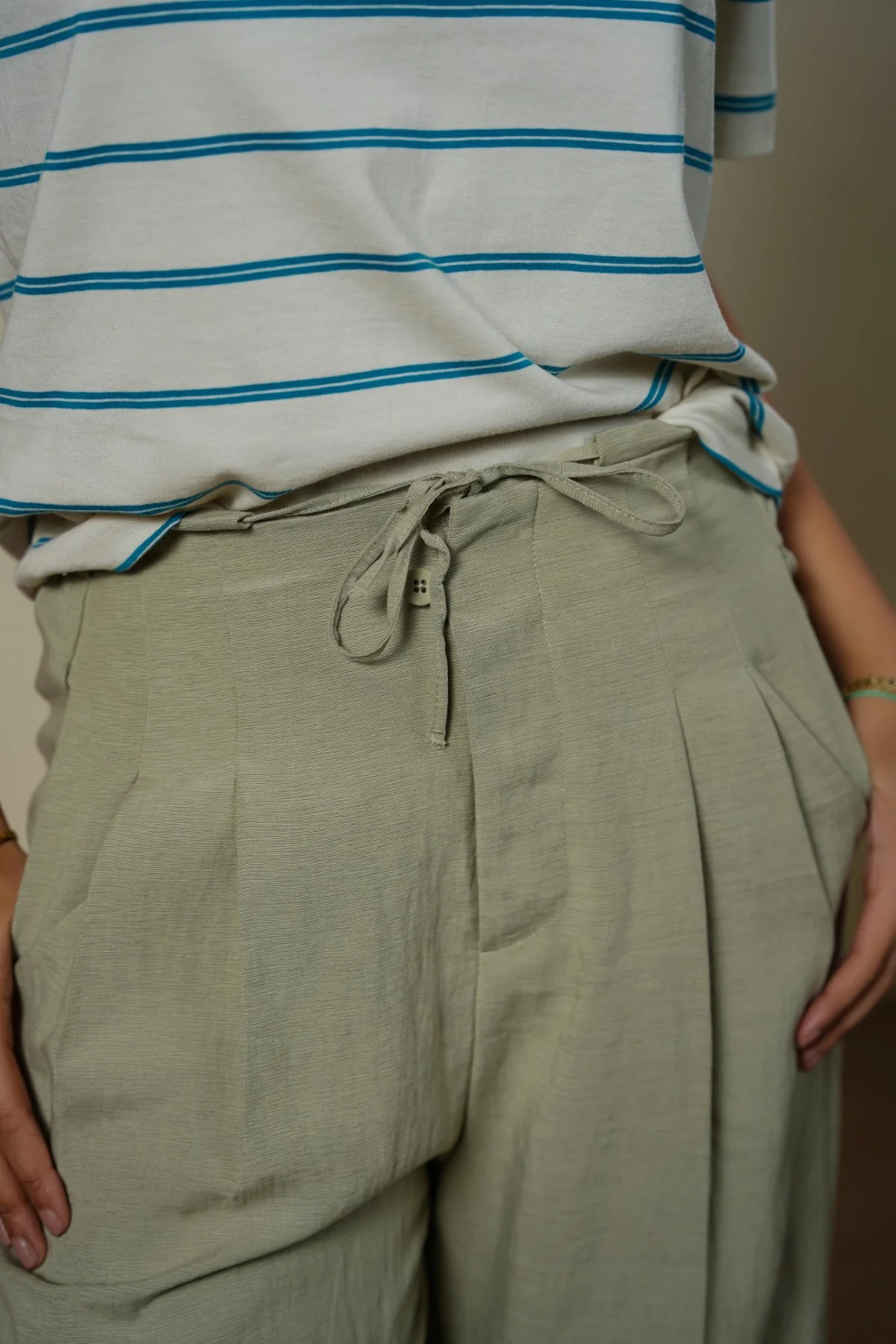TAILORED FLAT FRONT PANTS - Image 4