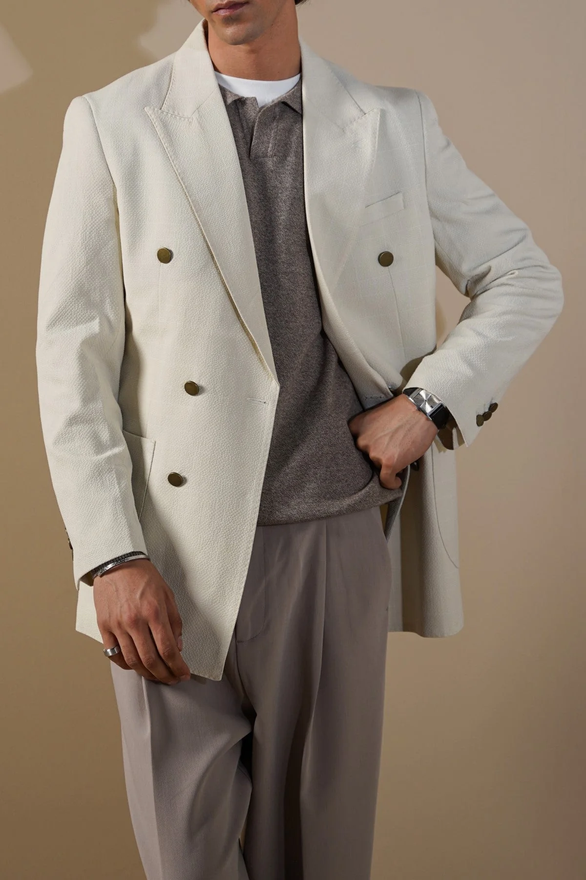 TAILORED LIGHT BLAZER - Image 6