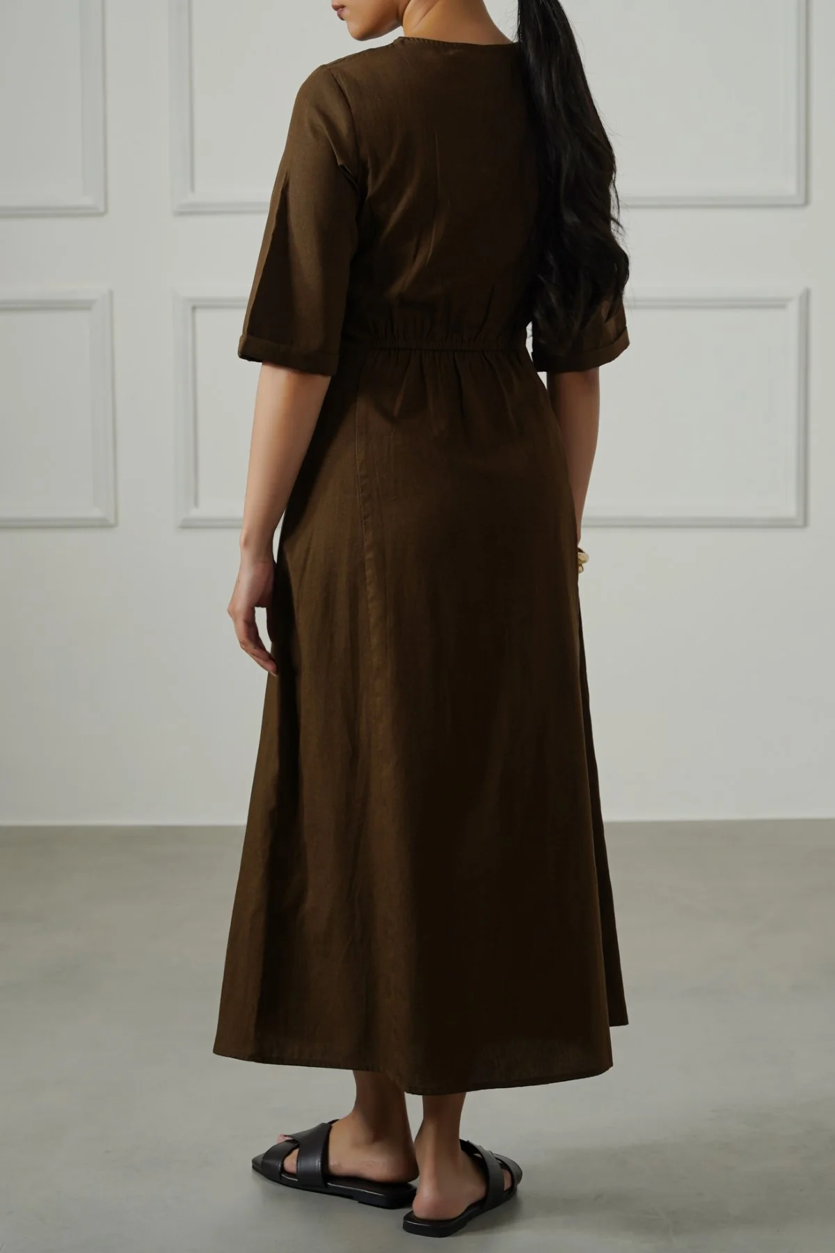 TAILORED PANEL DRESS - Image 6