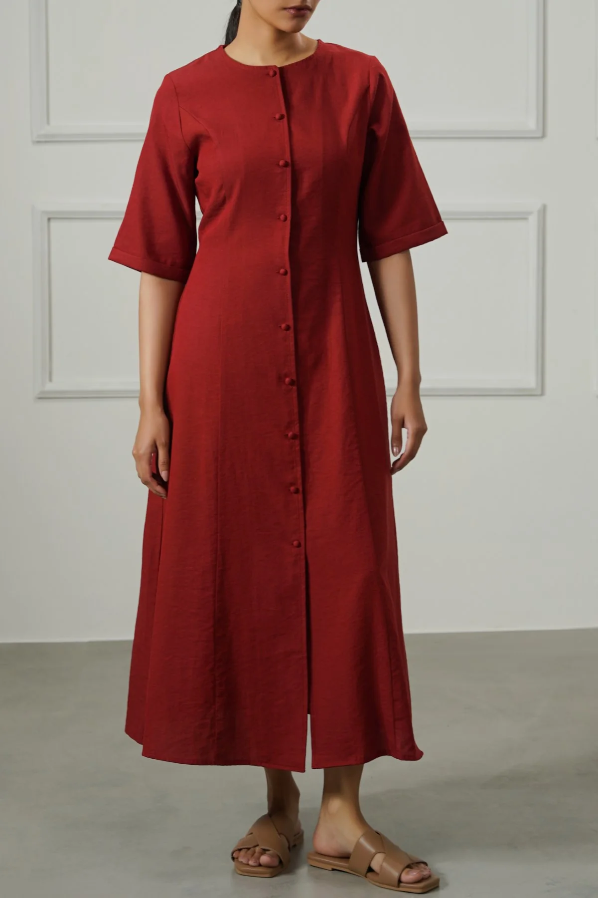 TAILORED PANEL DRESS