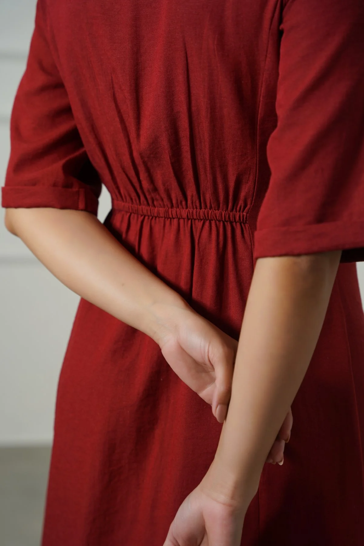 TAILORED PANEL DRESS - Image 2