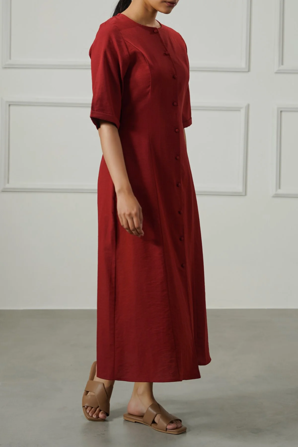 TAILORED PANEL DRESS - Image 4