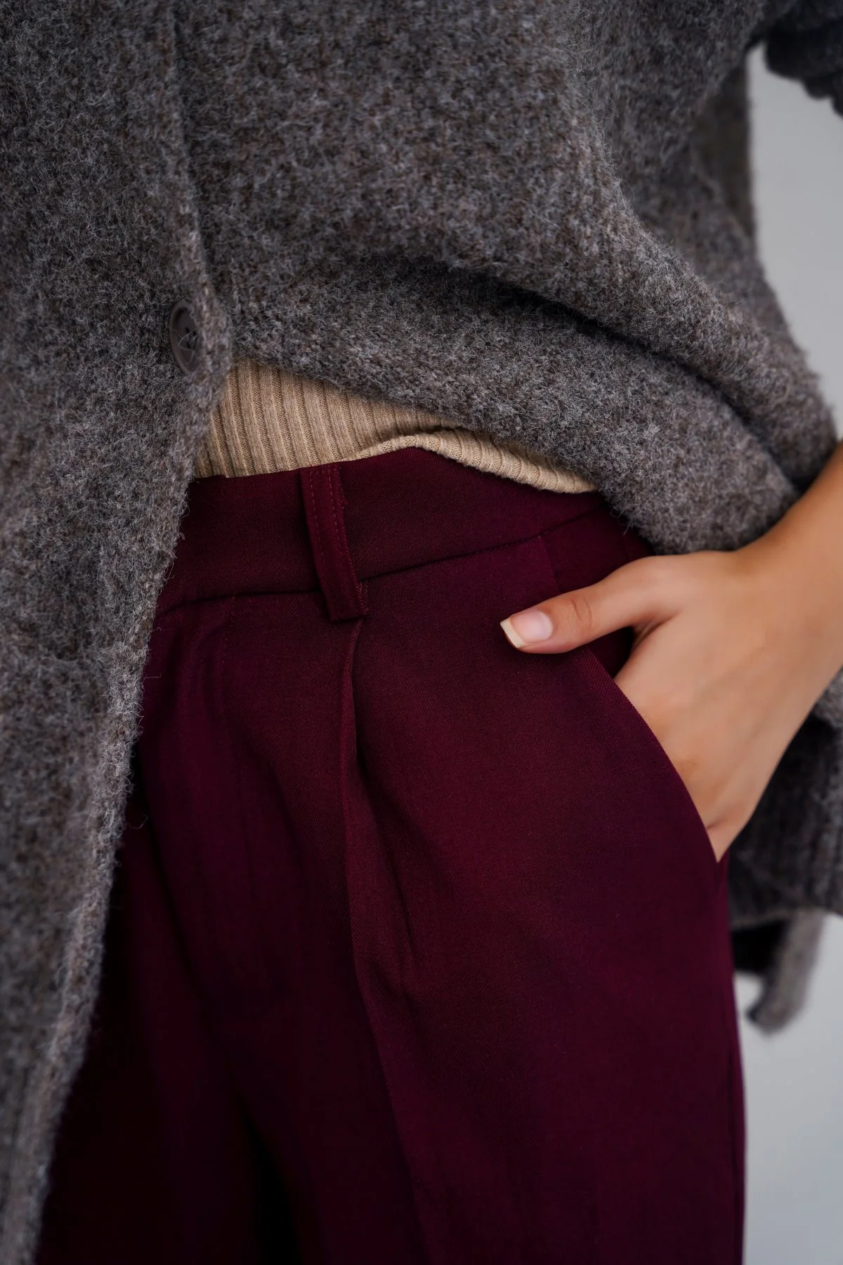 TAILORED SLIM PANTS - Image 4