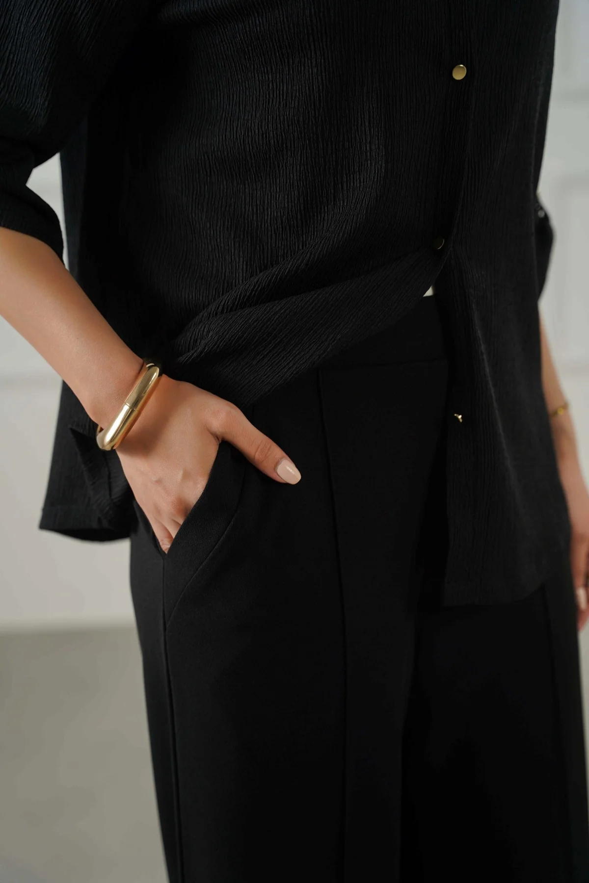TAILORED WIDE PANTS - Image 3