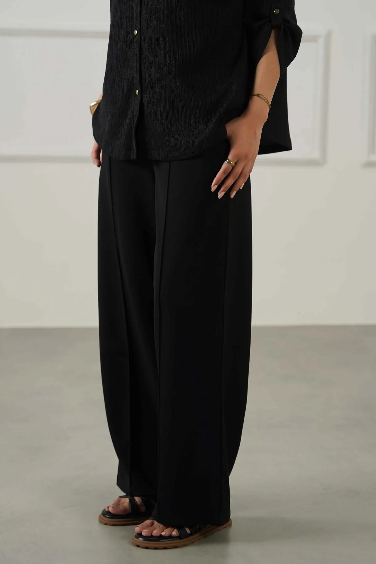 TAILORED WIDE PANTS - Image 6
