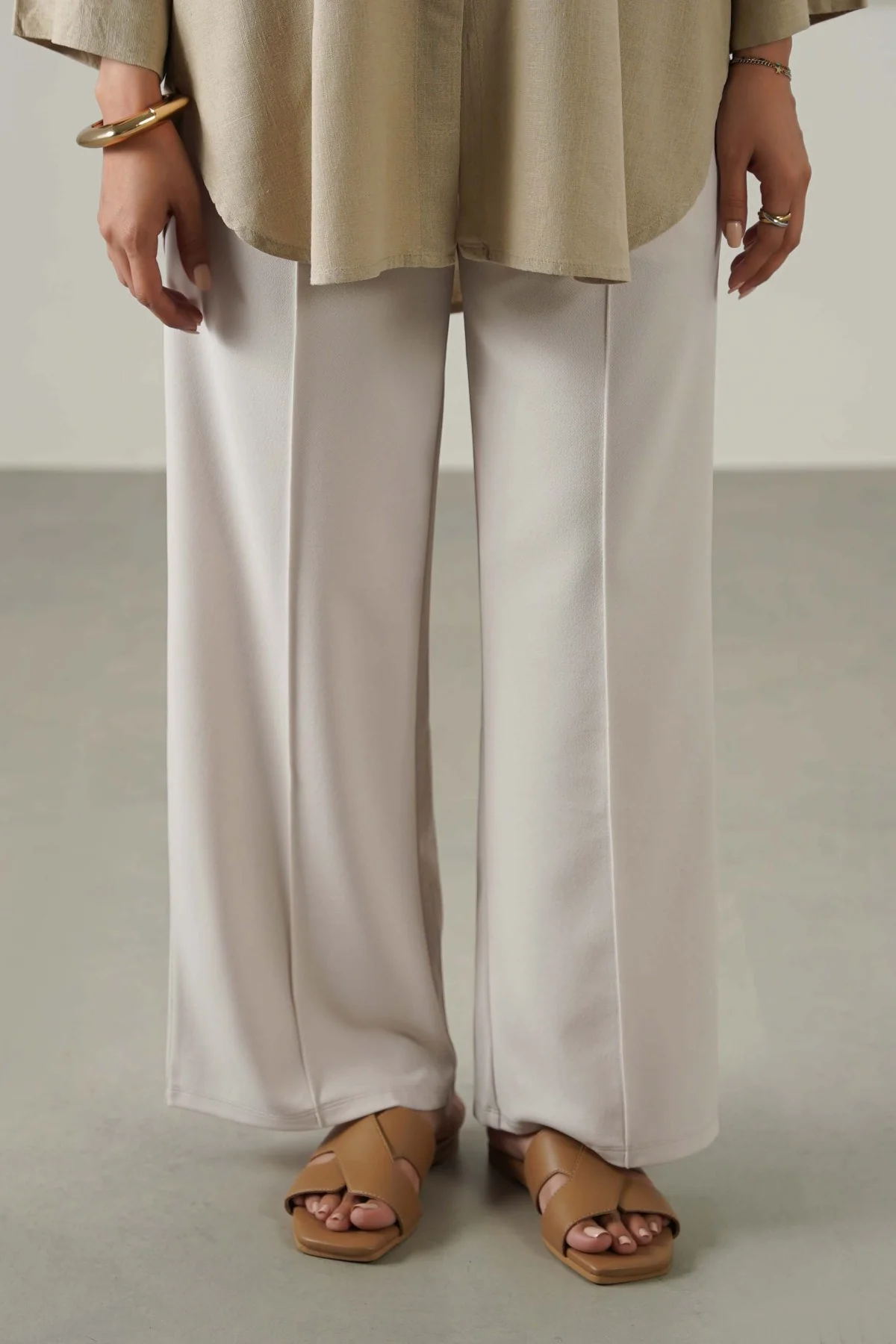 TAILORED WIDE PANTS - Image 6