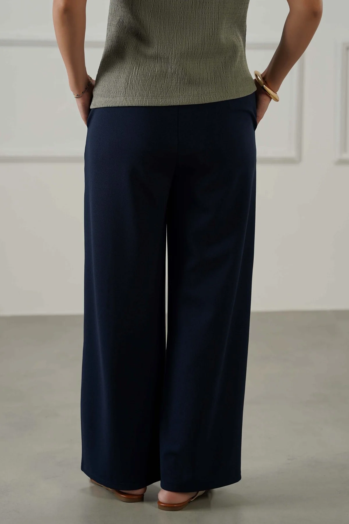 TAILORED WIDE PANTS - Image 5