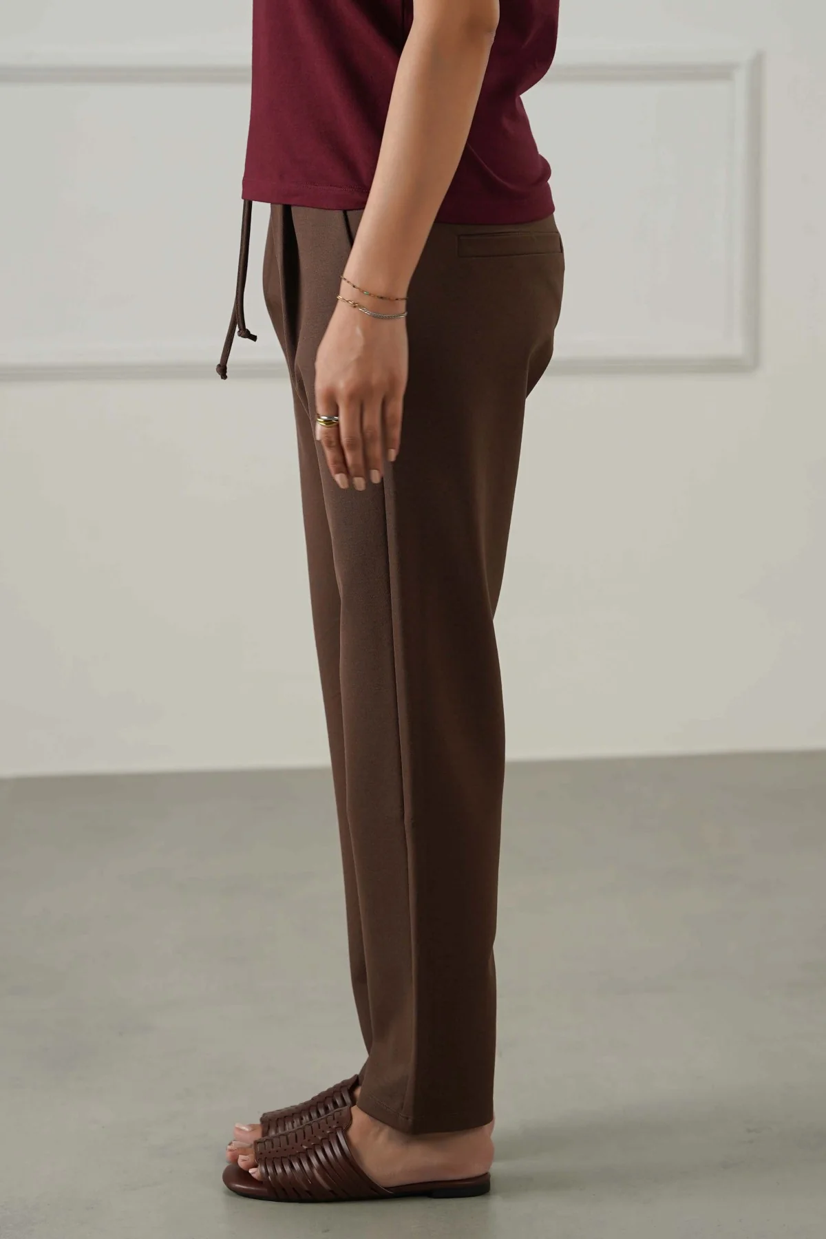 TAPERED PANTS WITH DRAWCORD - Image 4